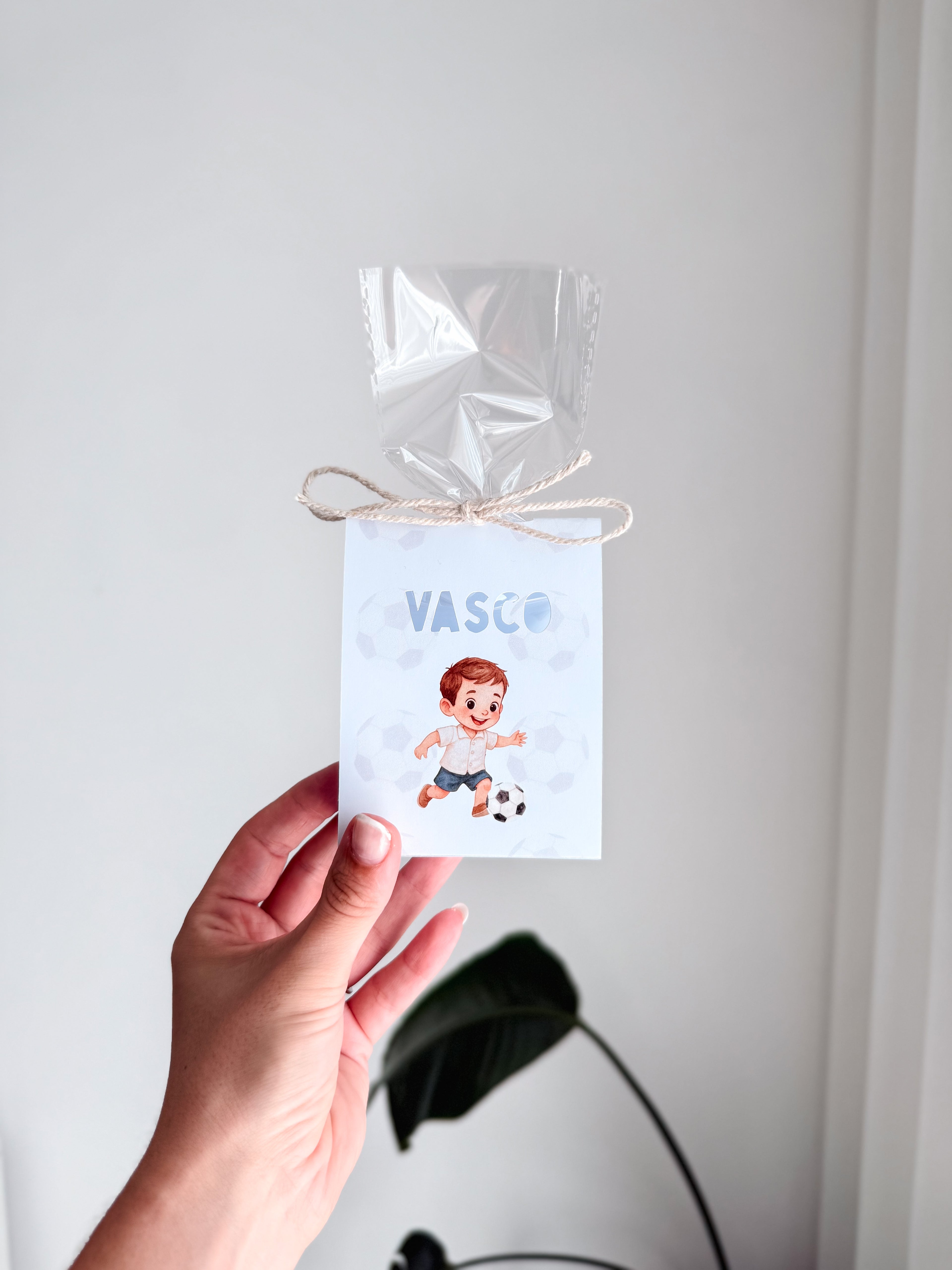 Futebol aquarela | Embalagens gomas