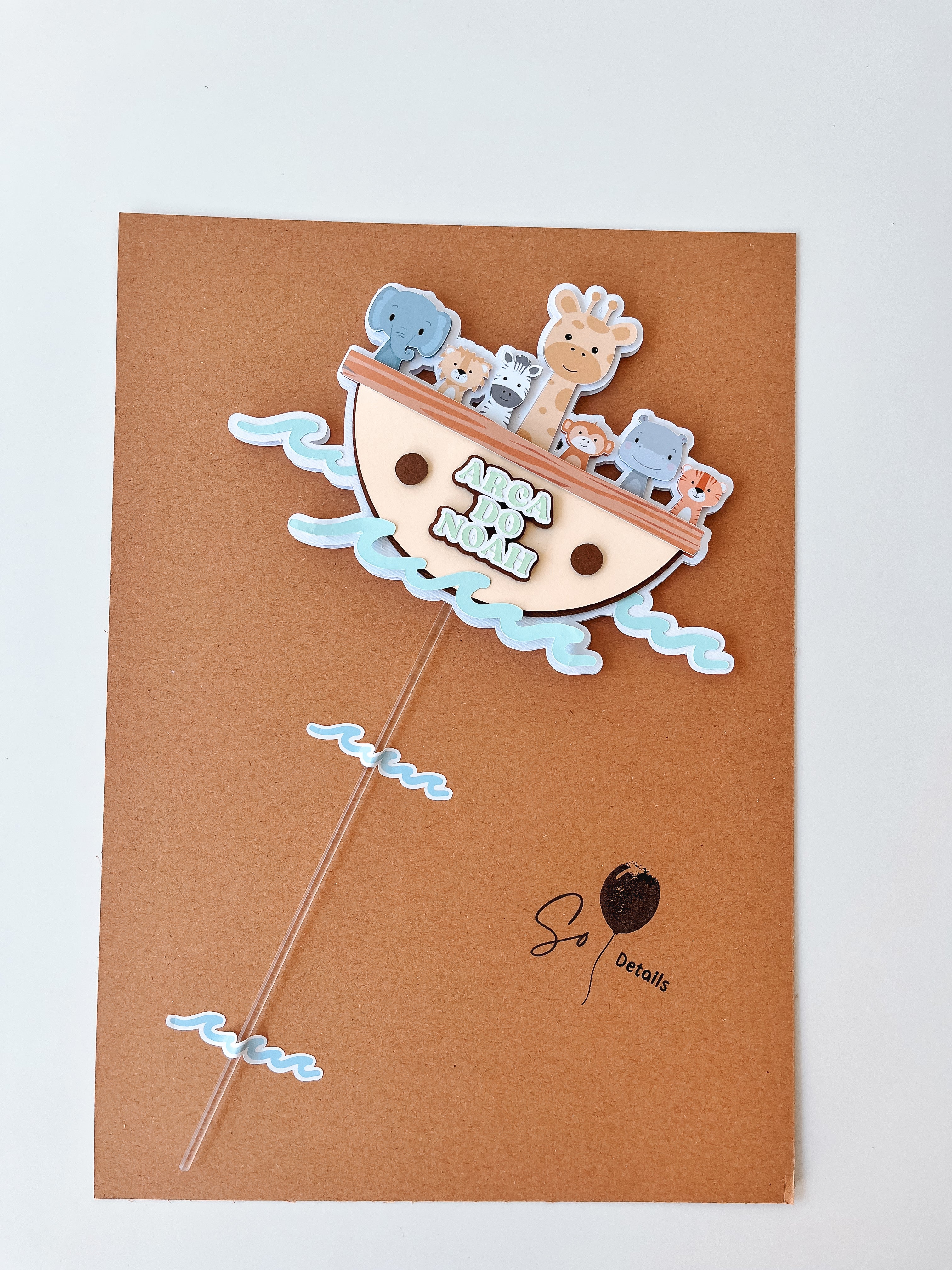 Arca | Topo de bolo premium