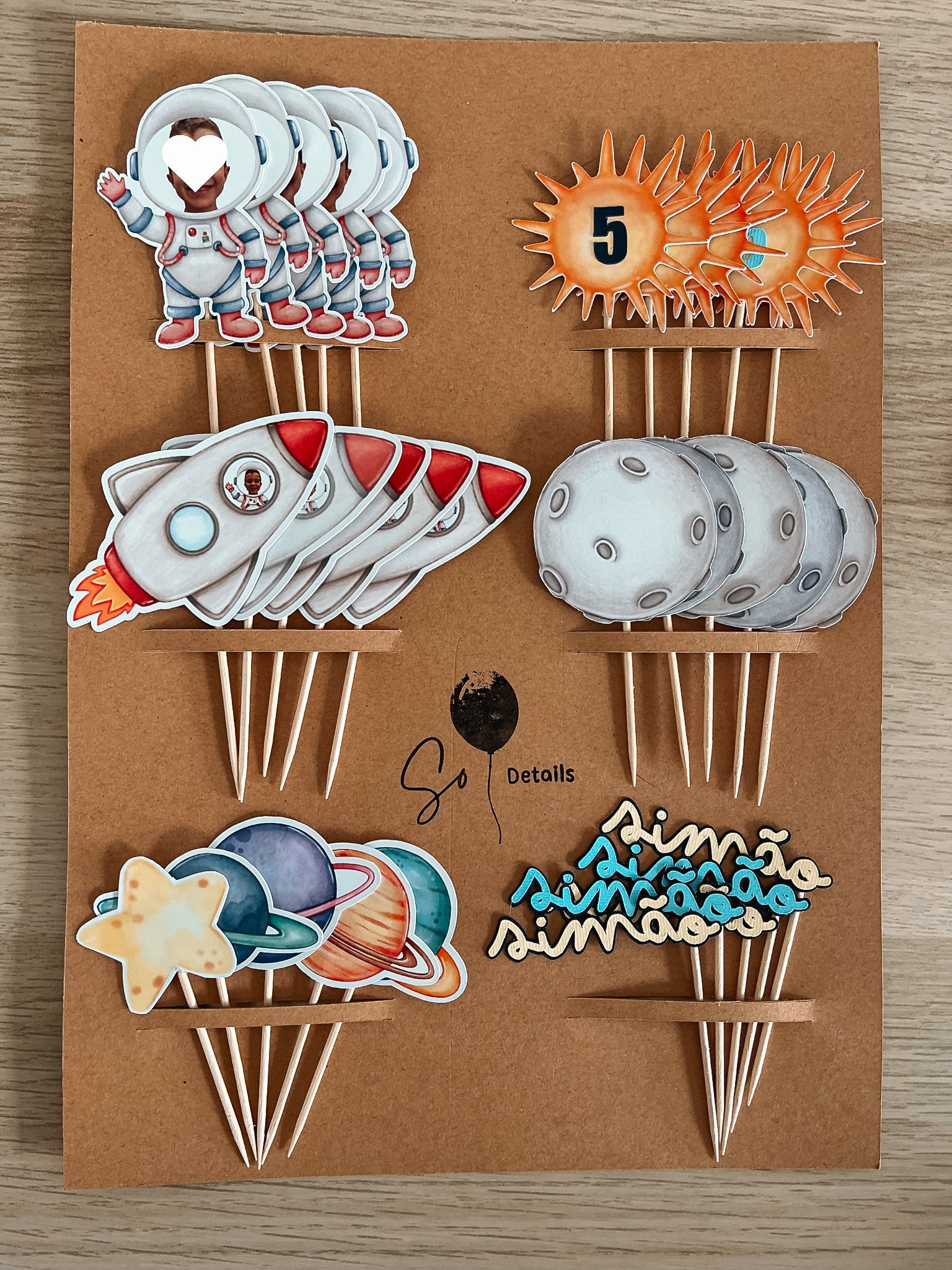 Espaço | Mini toppers mix