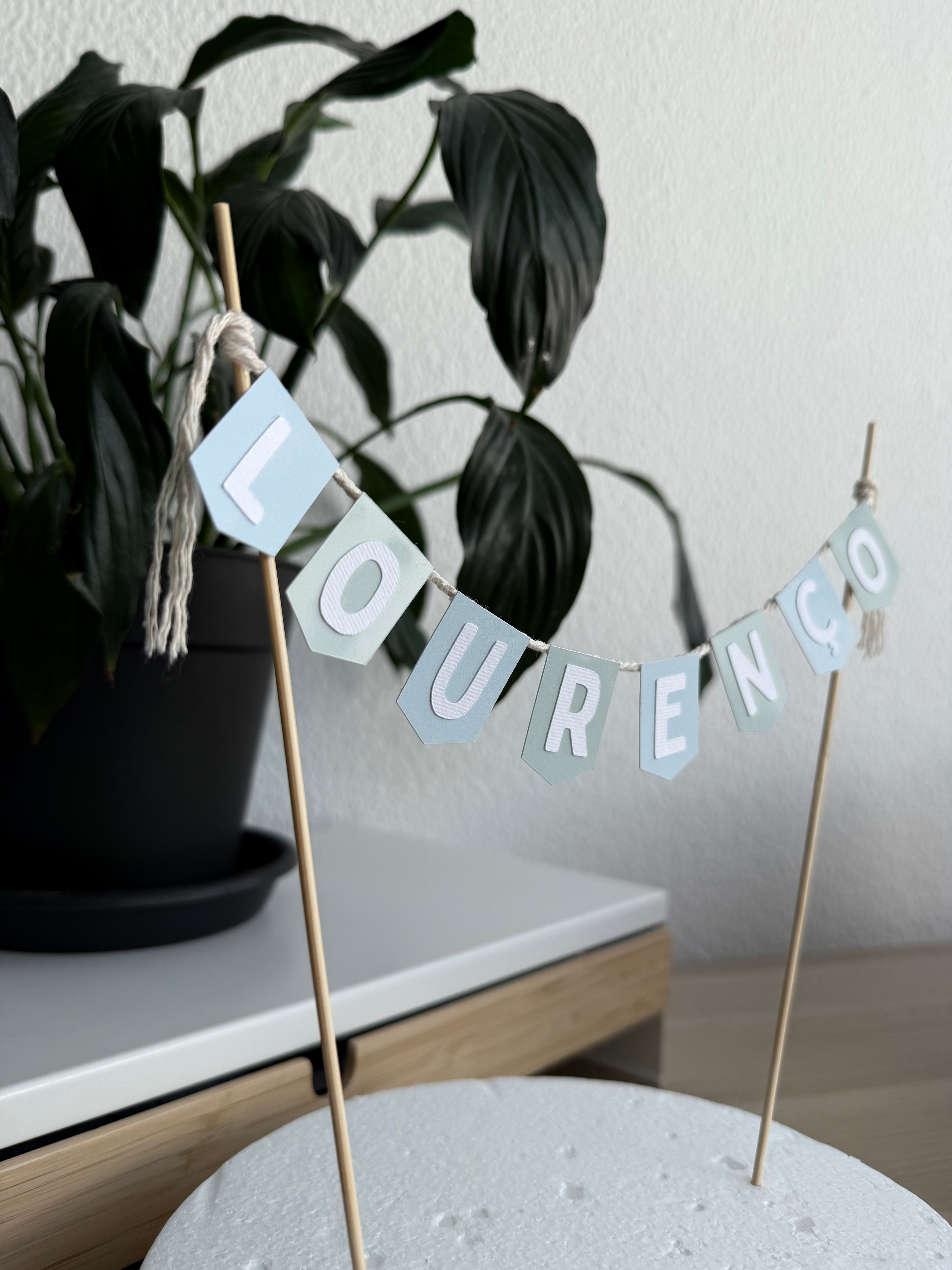 Estrelas | Topo de bolo bandeirola