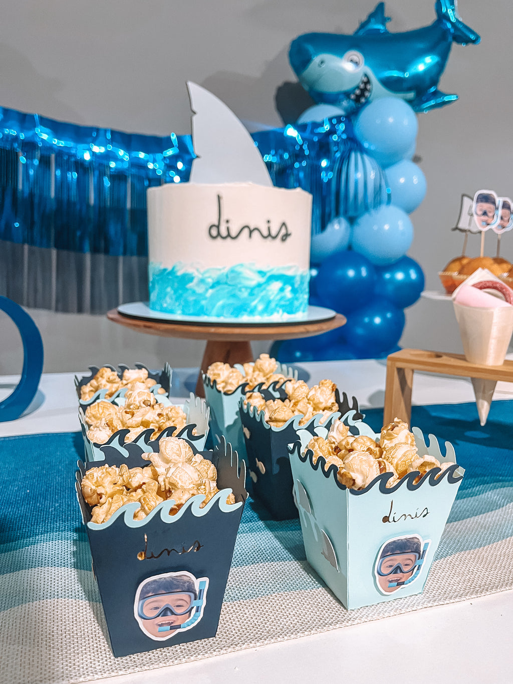 Tubarão | Caixas de pipocas