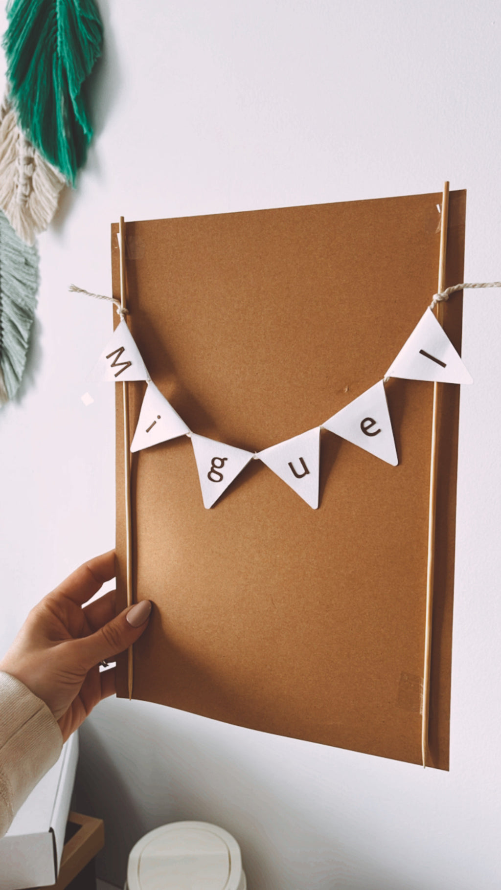 Bandeirola | Topo de bolo