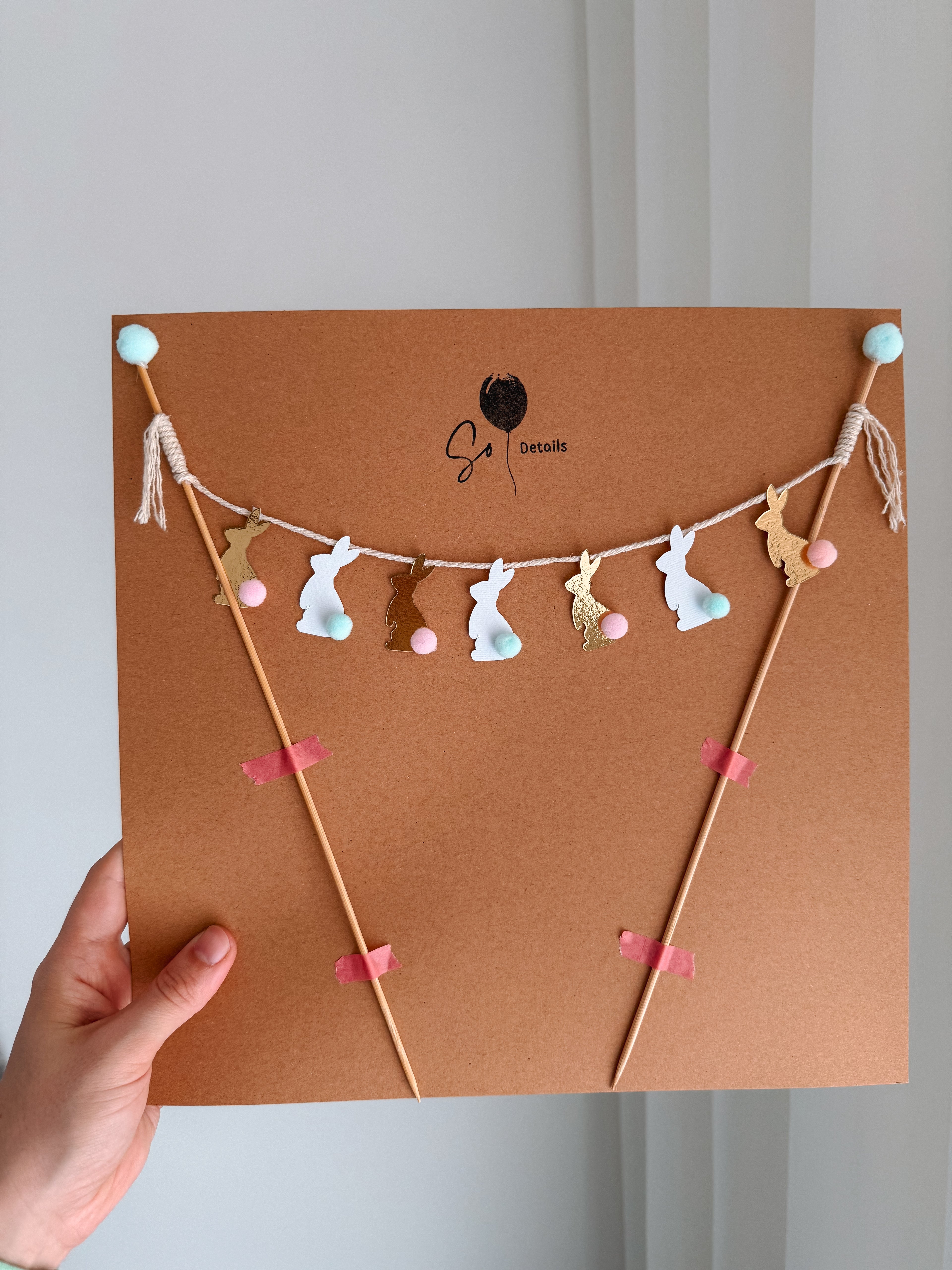 Coelhinhos Páscoa | Topo de bolo