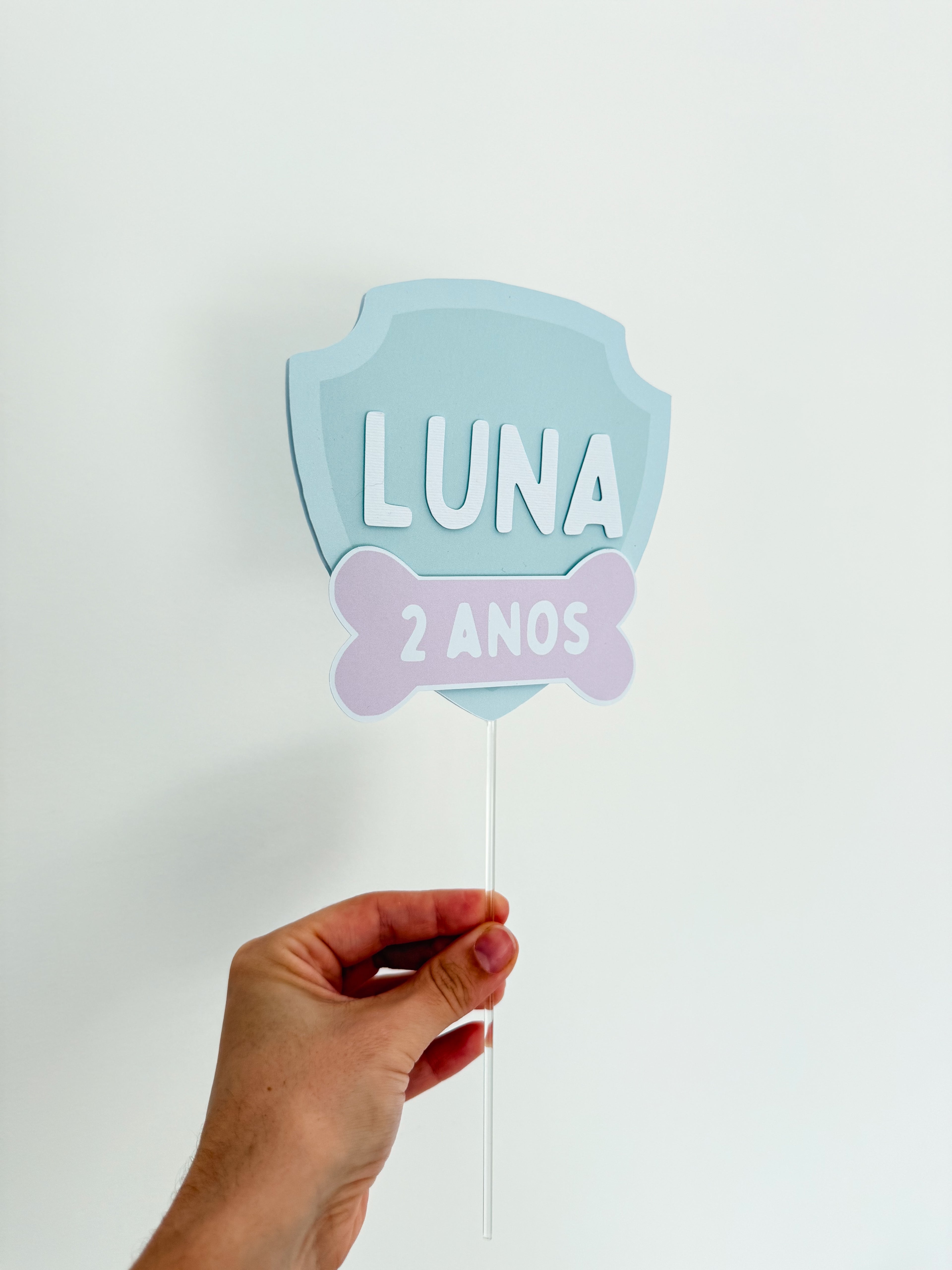 Patas em ação | topo de bolo