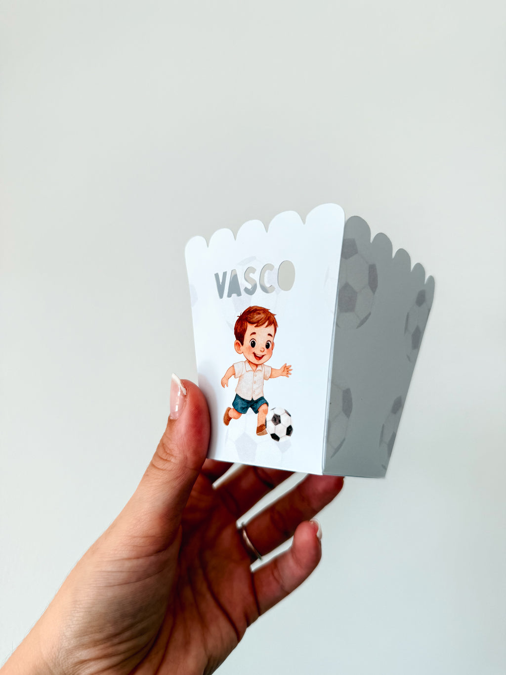 Futebol aquarela | Caixa de pipocas