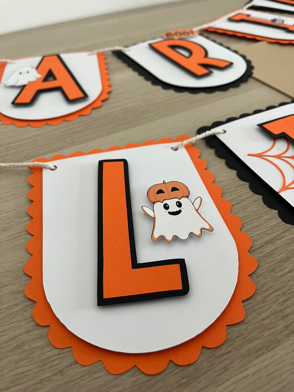 Halloween | Bandeirola nome