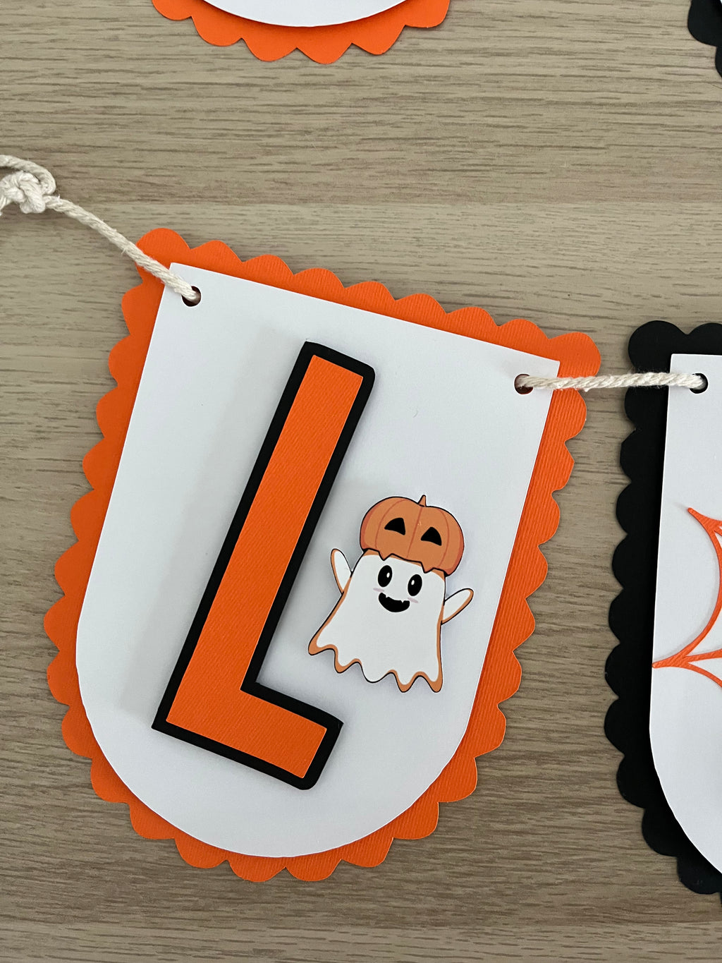 Halloween | Bandeirola nome