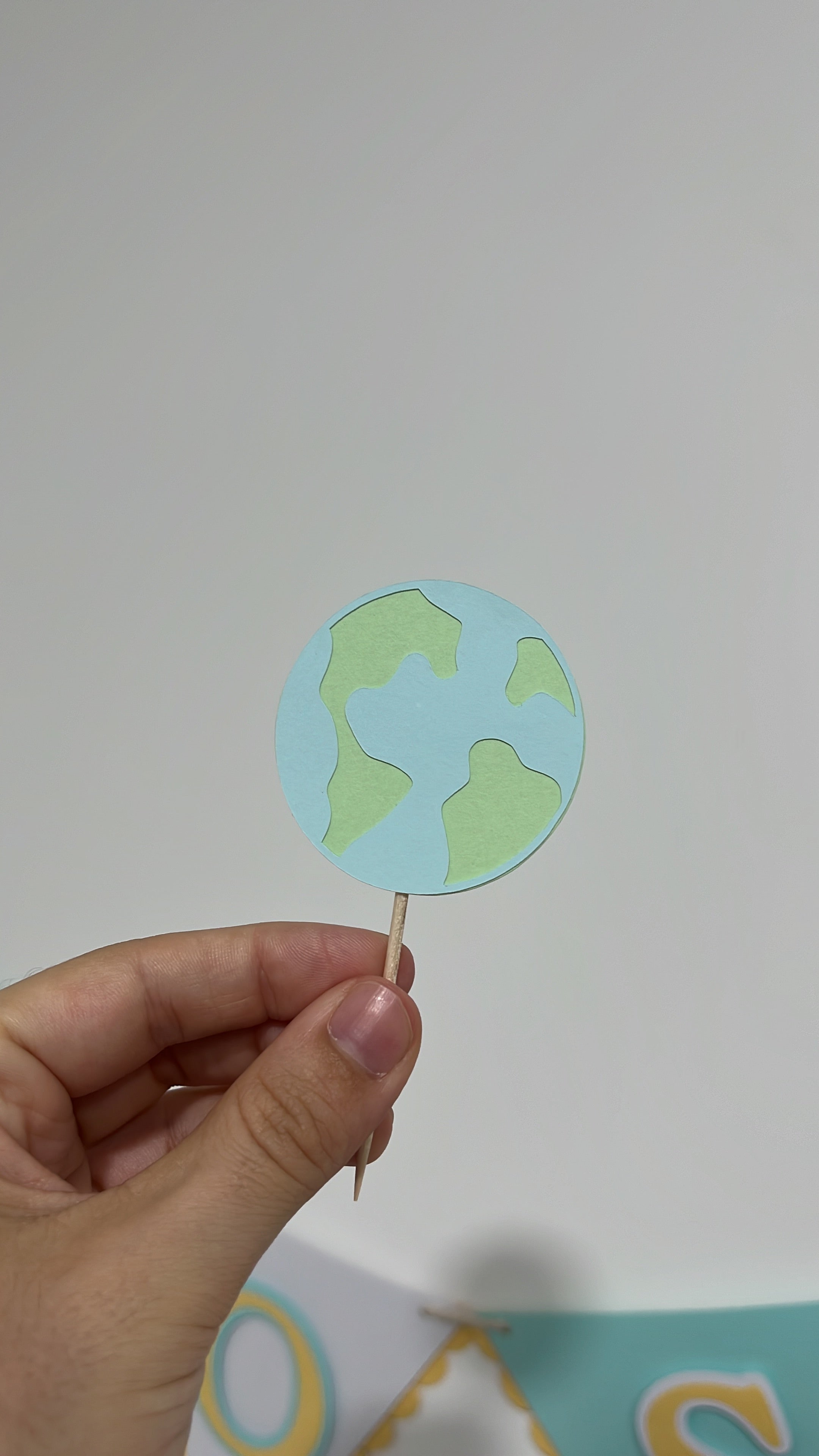 Volta ao sol | Mini toppers tema