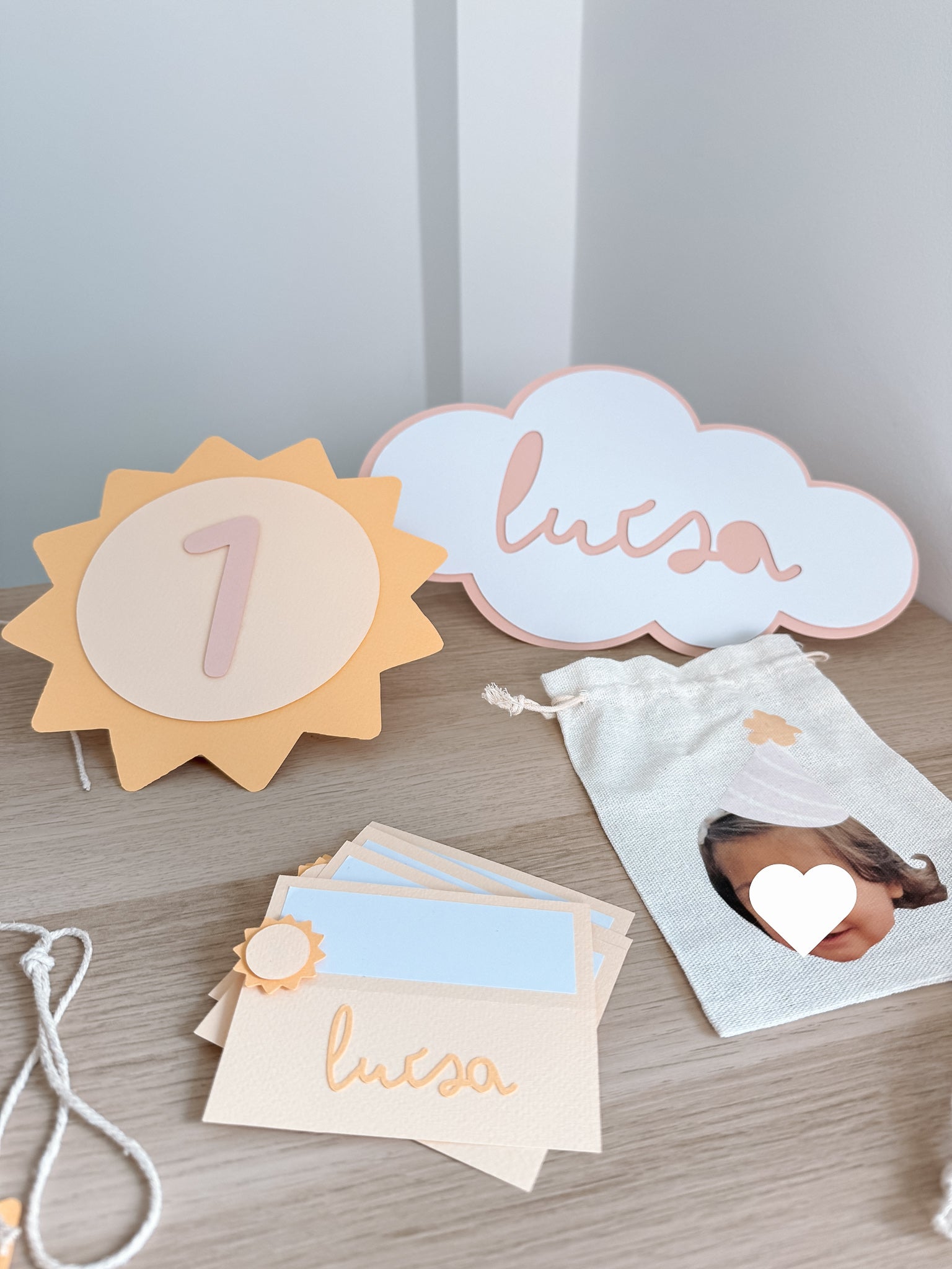 Volta ao sol rosa | Elementos decorativos