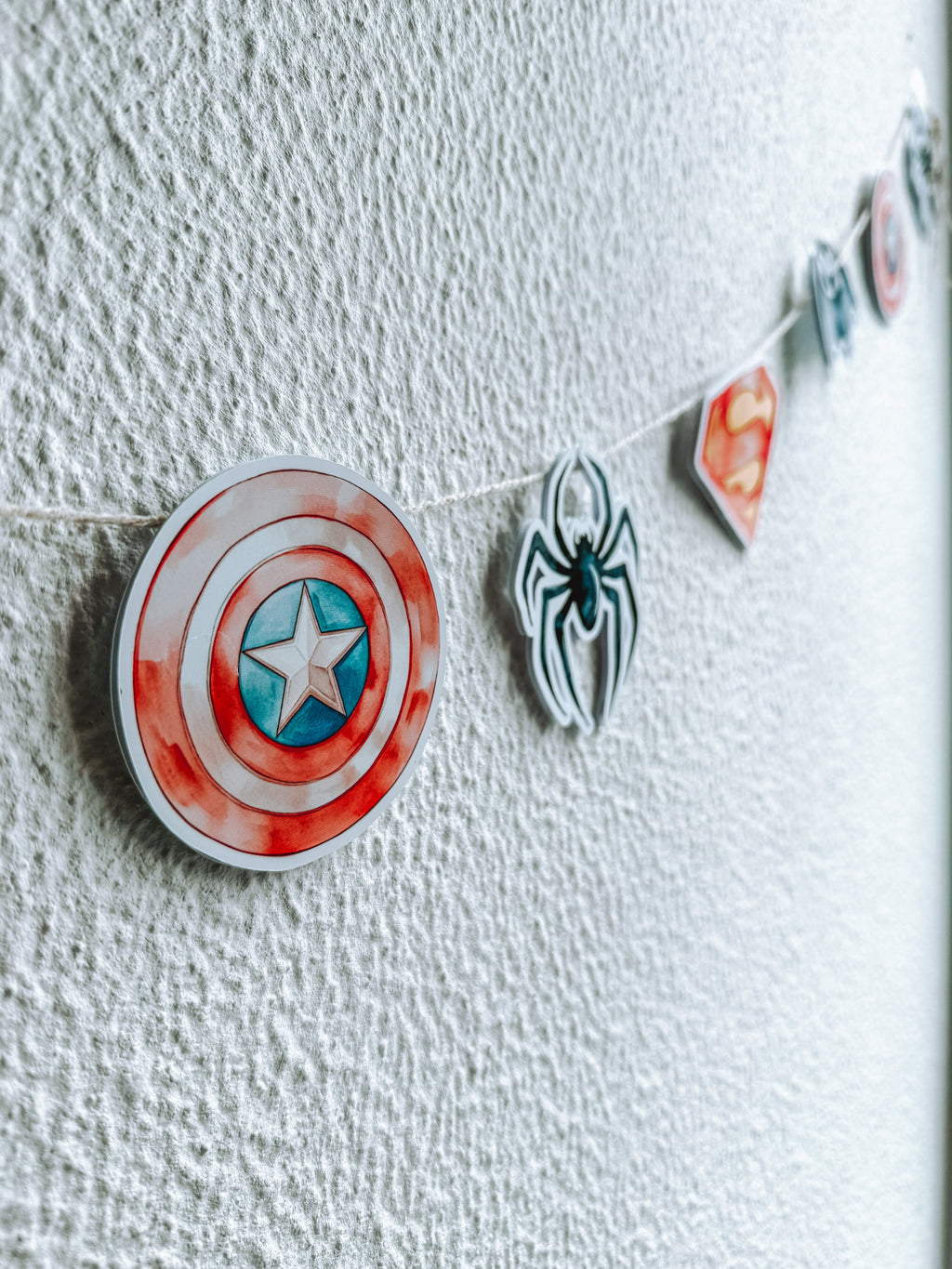 Super-heróis | Bandeirolas temas