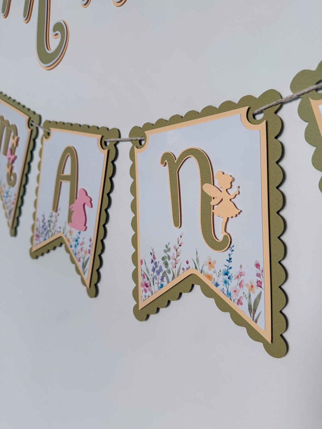 Bosque encantado | Bandeirola nome