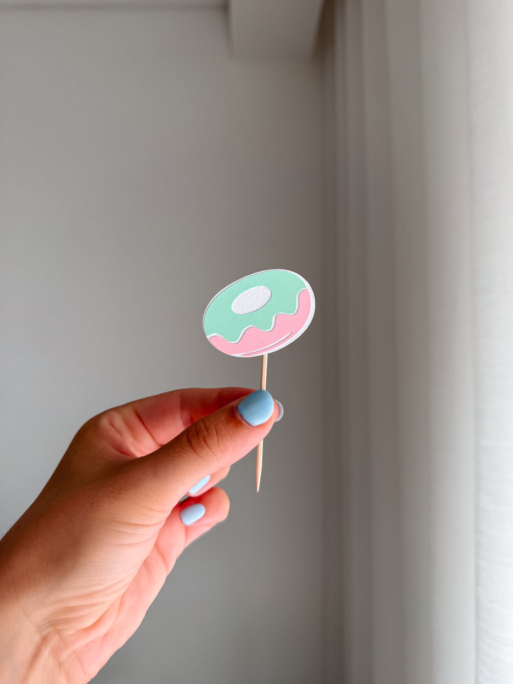 Doces | Mini toppers tema