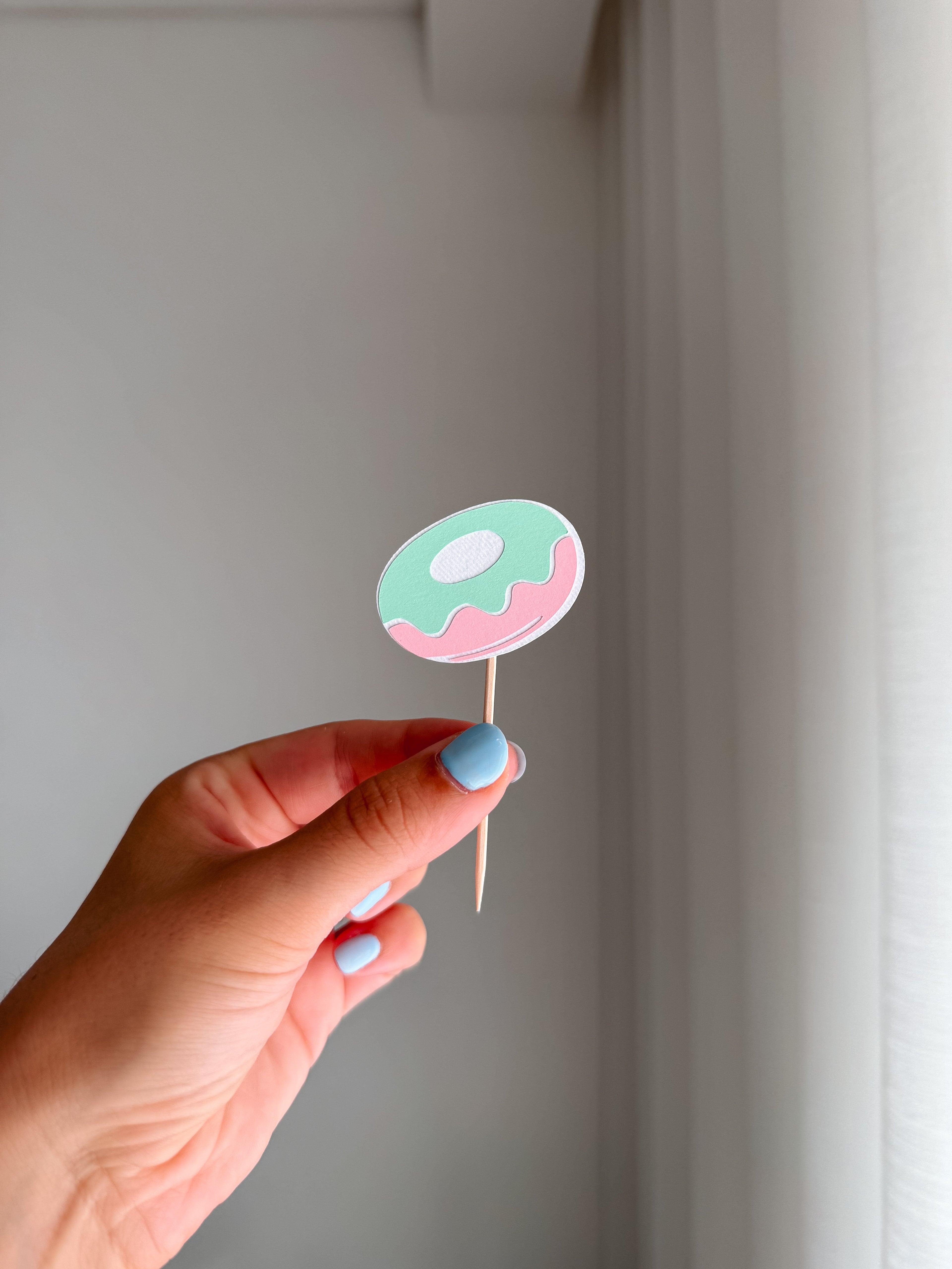 Doces | Mini toppers tema