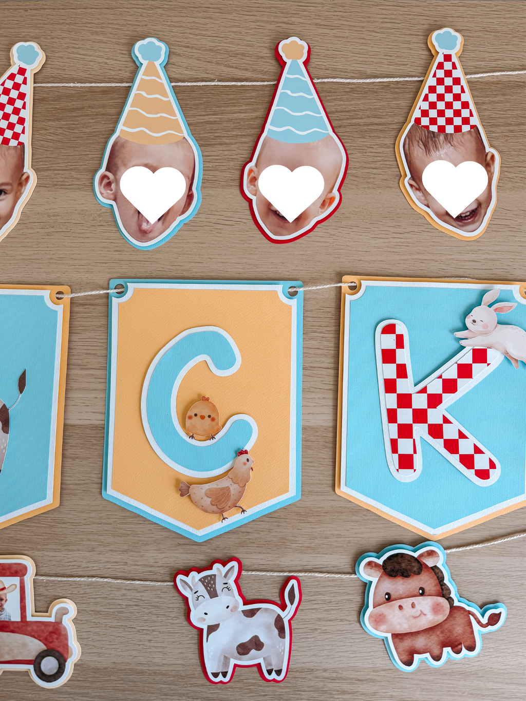 Animais da quinta | Bandeirola tema