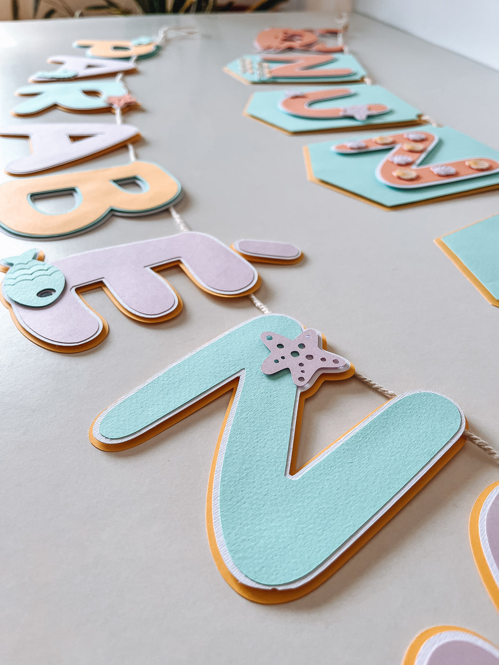 Fundo do mar | Bandeirola Parabéns