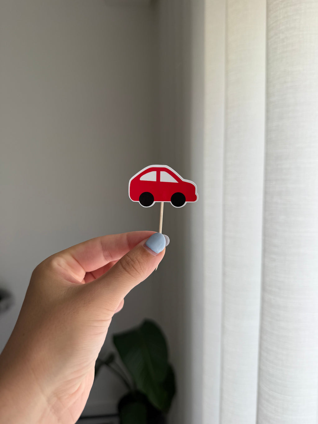 Carros | Mini toppers tema