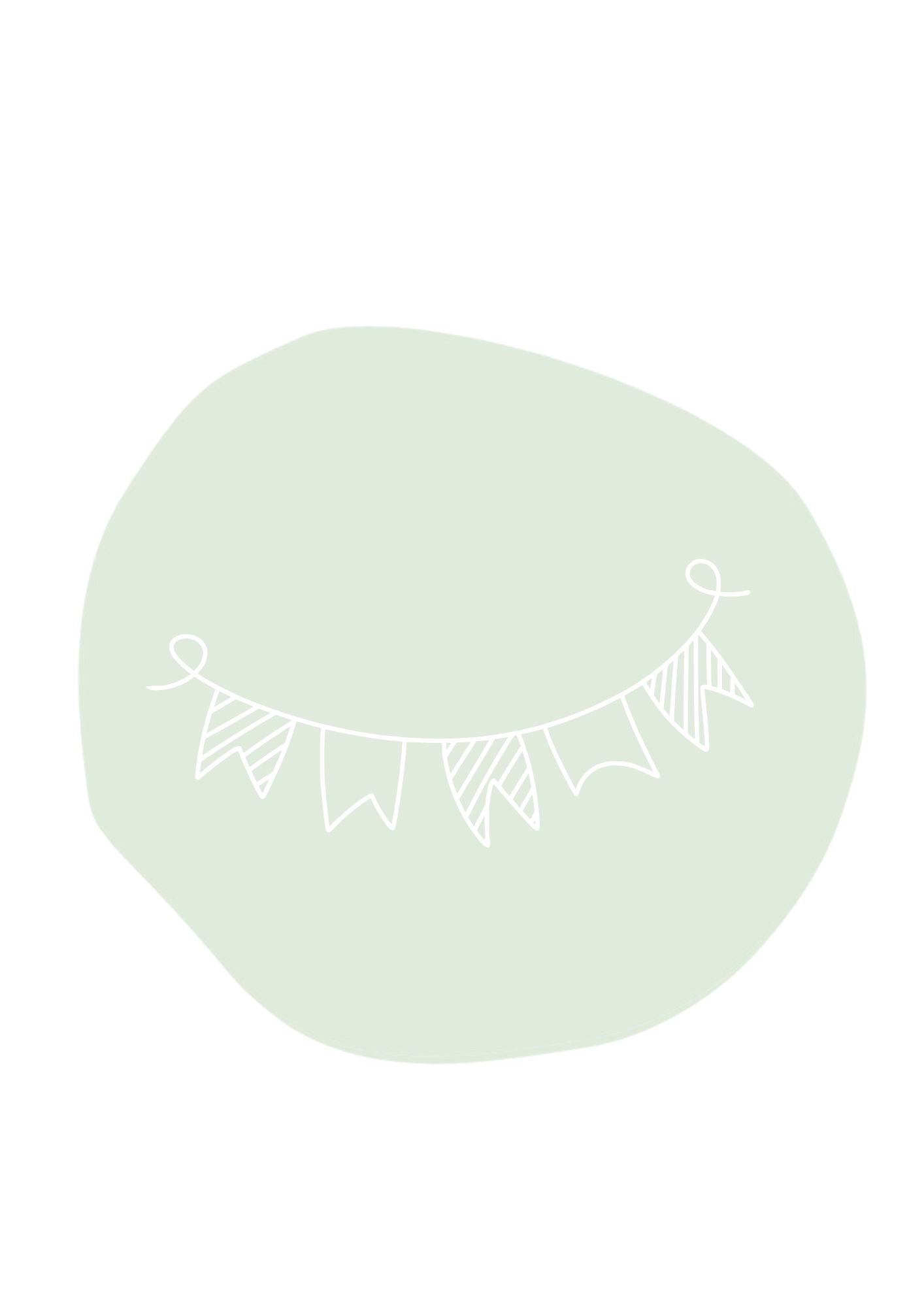 Bandeirola cadeirinha | personalizado