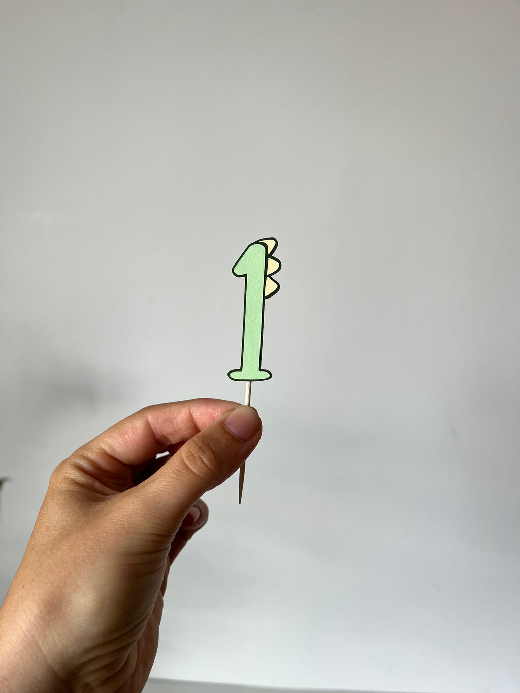 Dinossauros felizes | Mini toppers tema