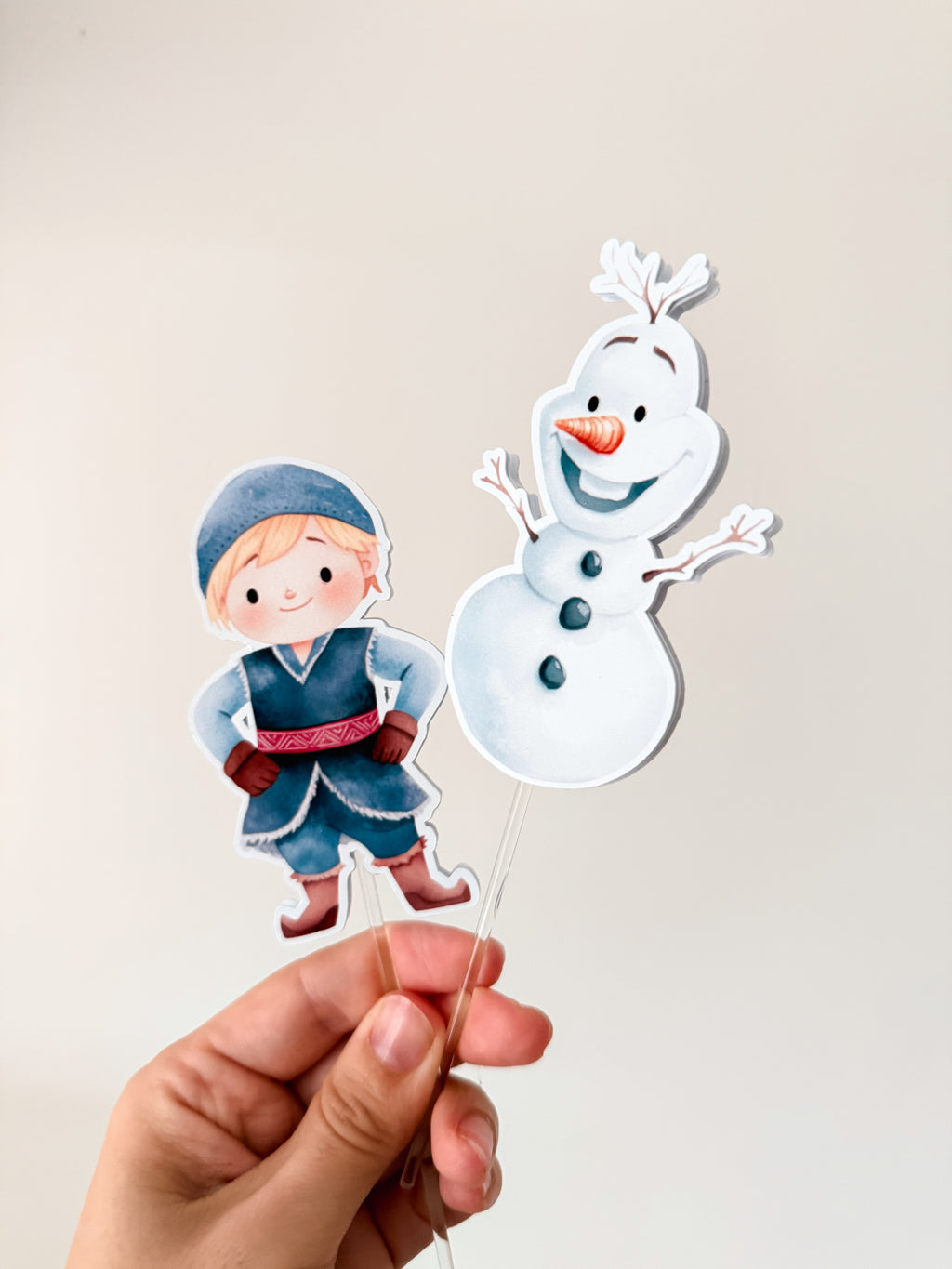 Princesas do Inverno | Topo de bolo vários