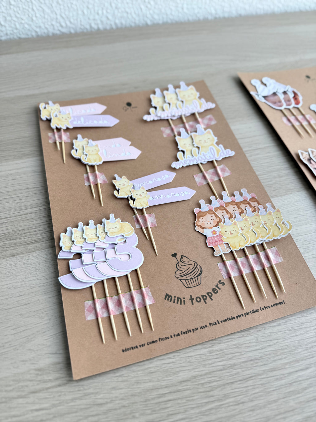 Gatinhos | Mini toppers mix