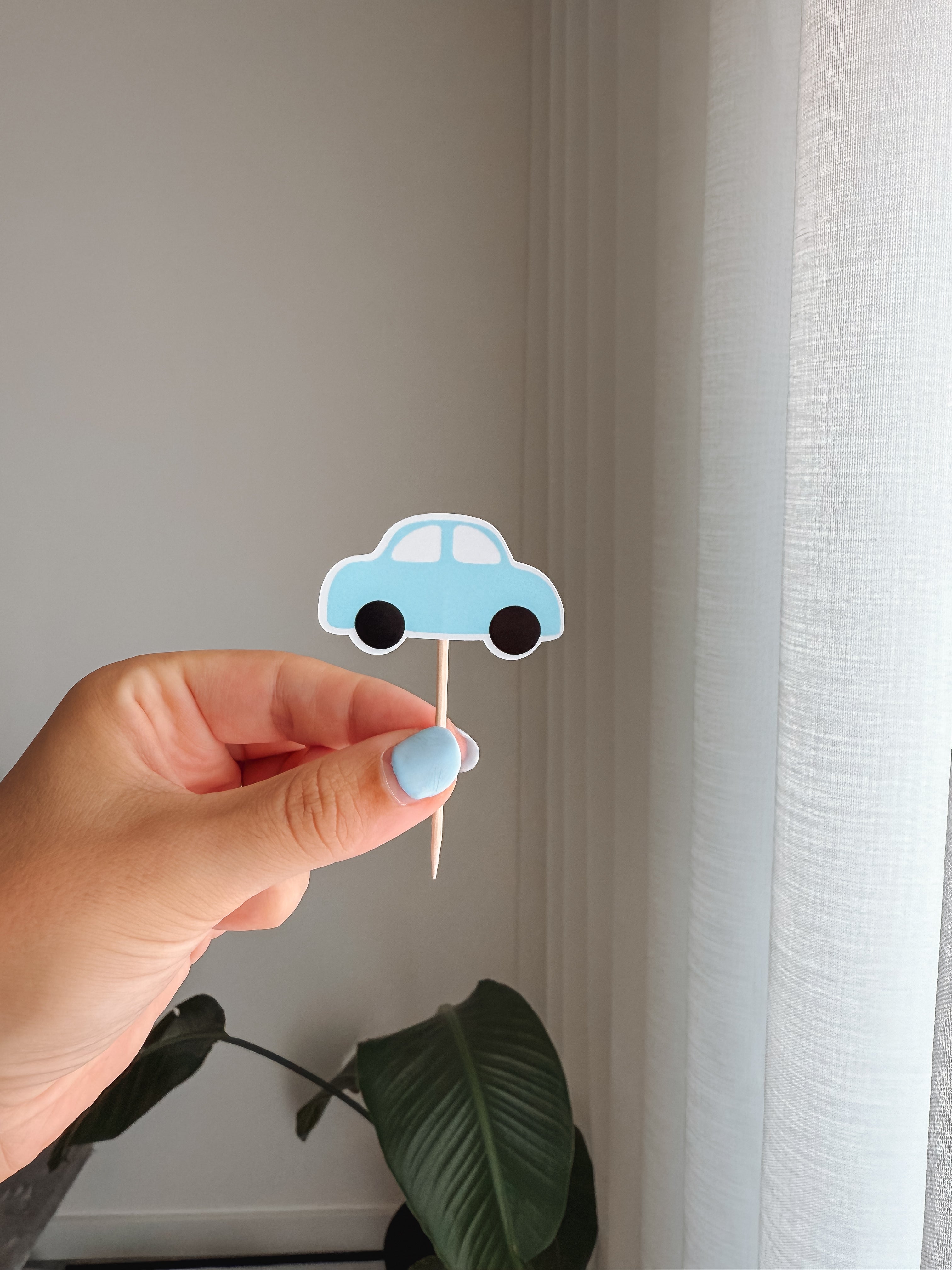 Carros | Mini toppers tema