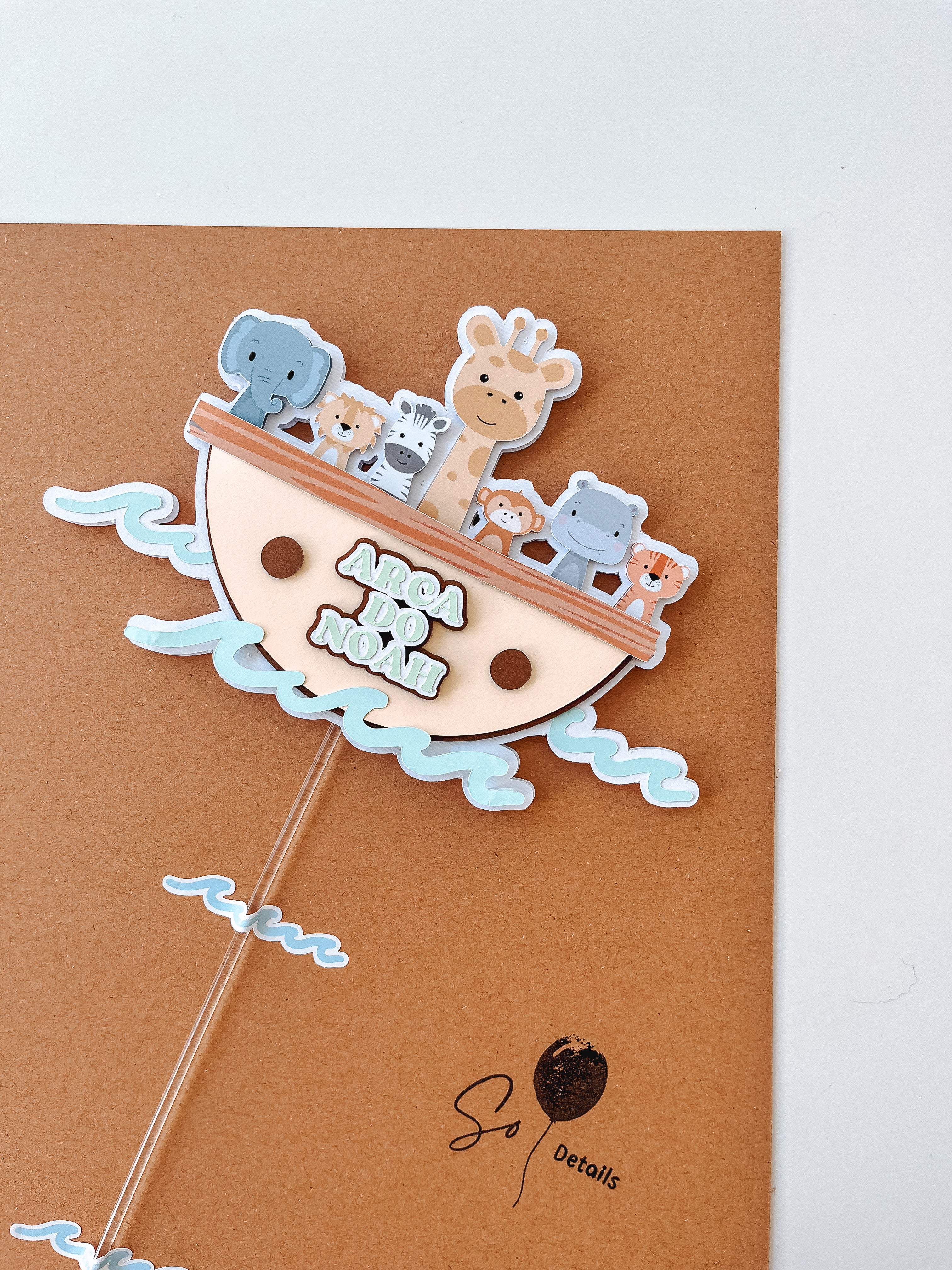 Arca | Topo de bolo premium