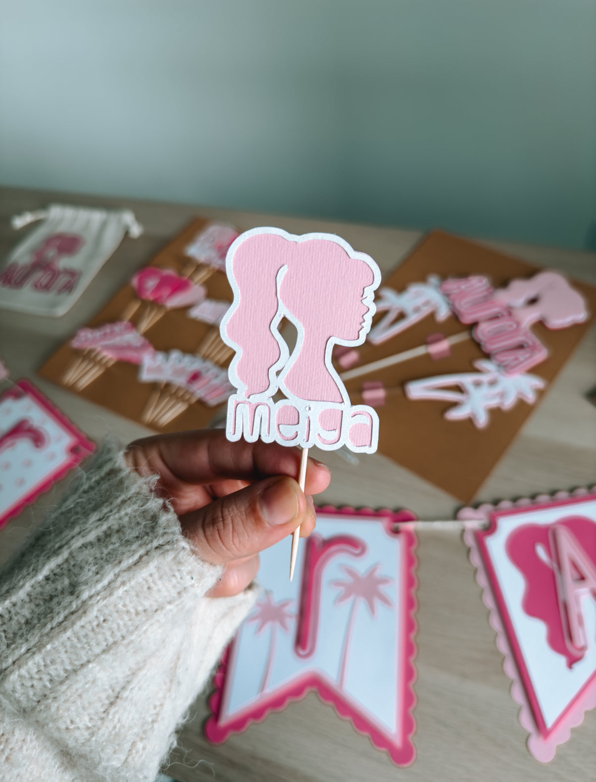 Barbie | Mini toppers tema