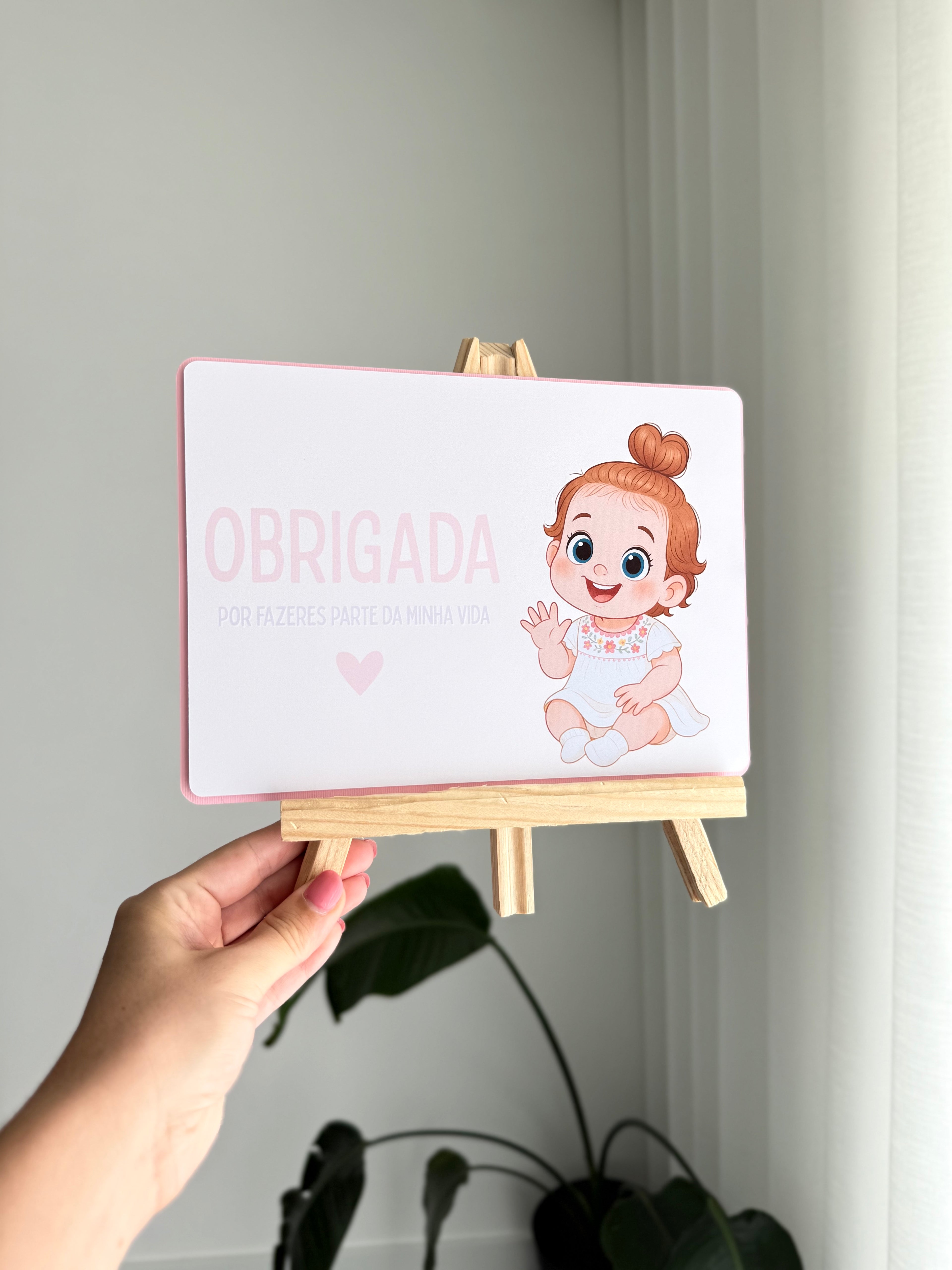 Arco íris minimal | Mini cavalete