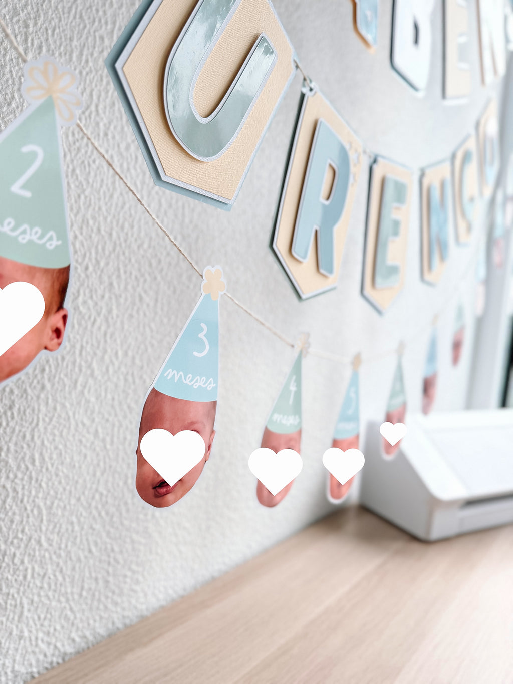 Estrelas | Bandeirola carinhas