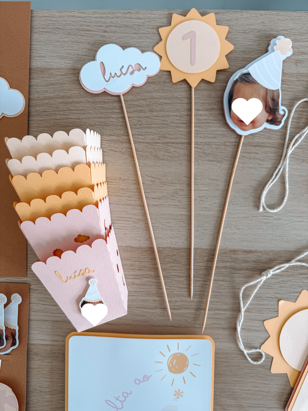 Volta ao sol rosa | Maxi toppers