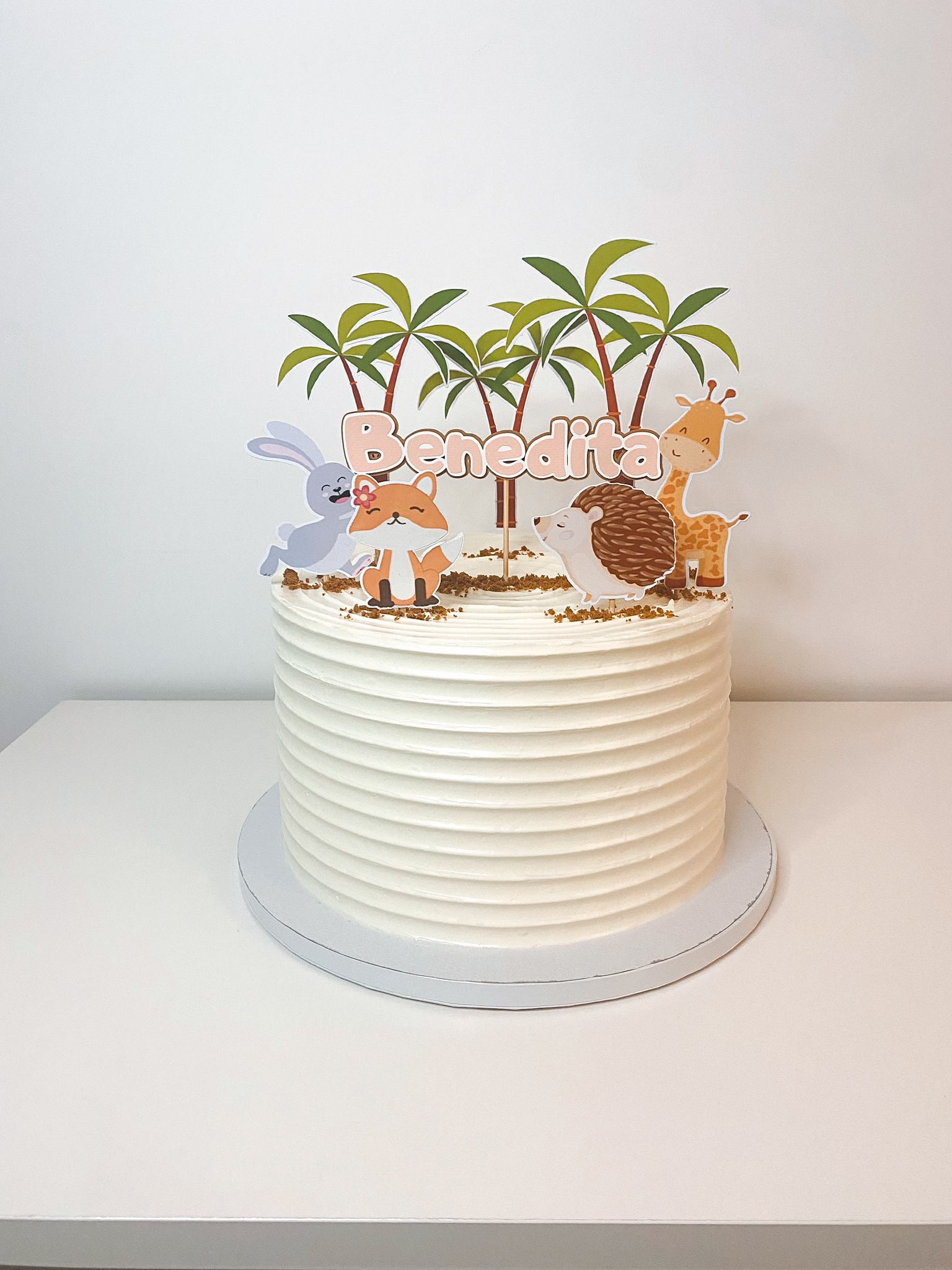 Animais | Topo de bolo vários elementos