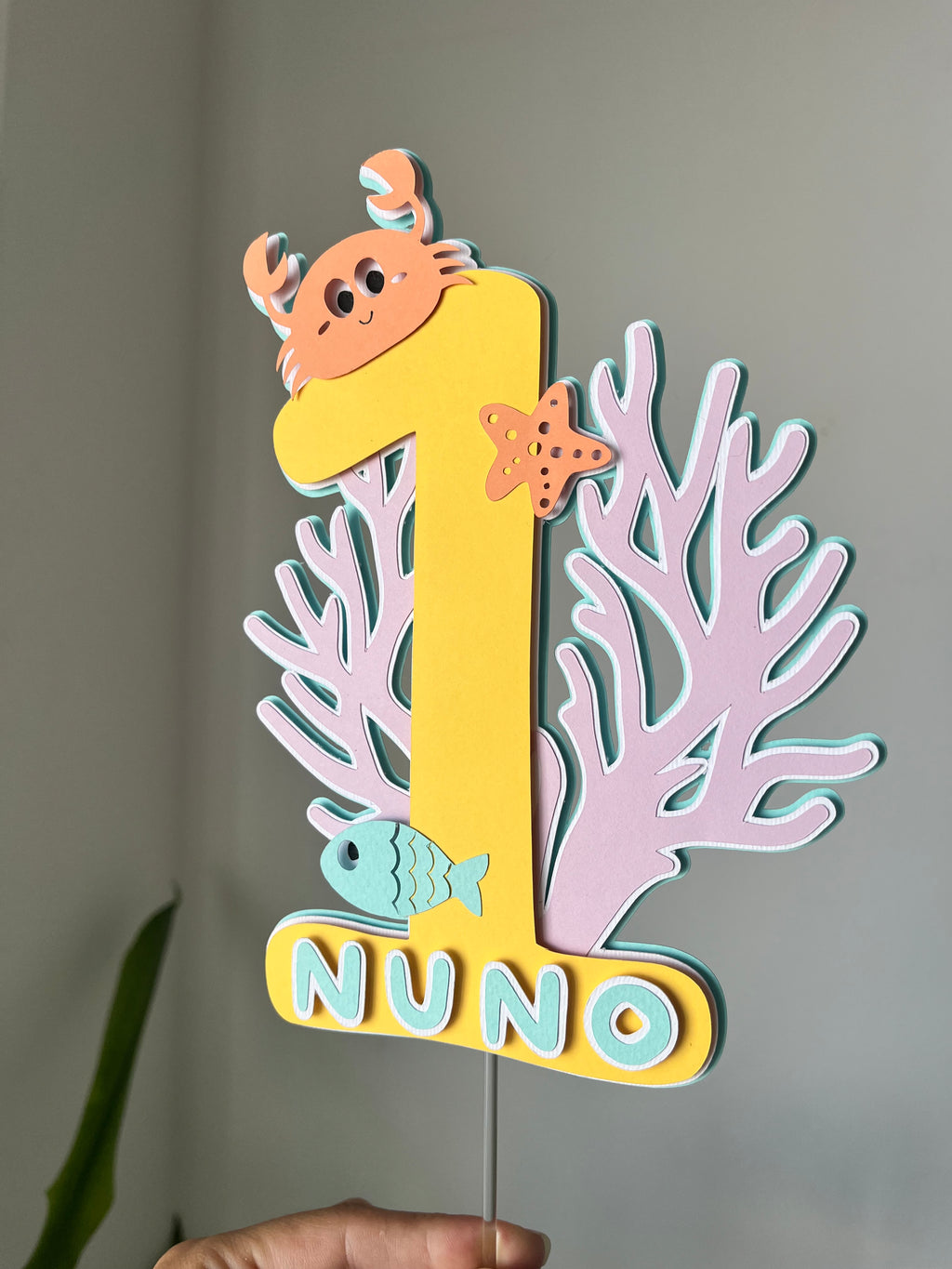 Fundo do mar | Topo de bolo premium