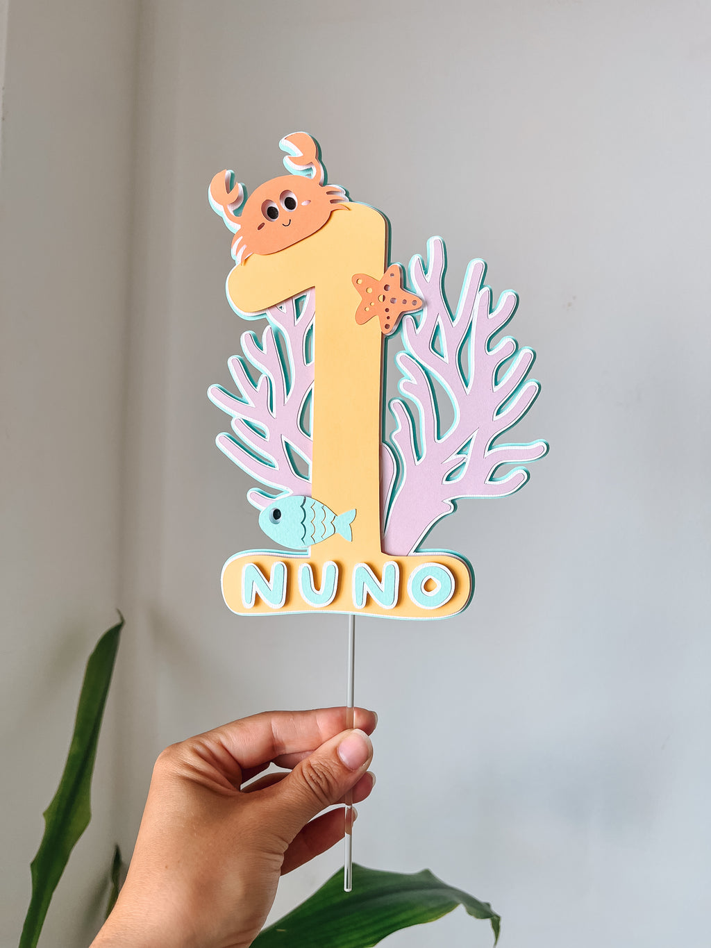 Fundo do mar | Topo de bolo premium