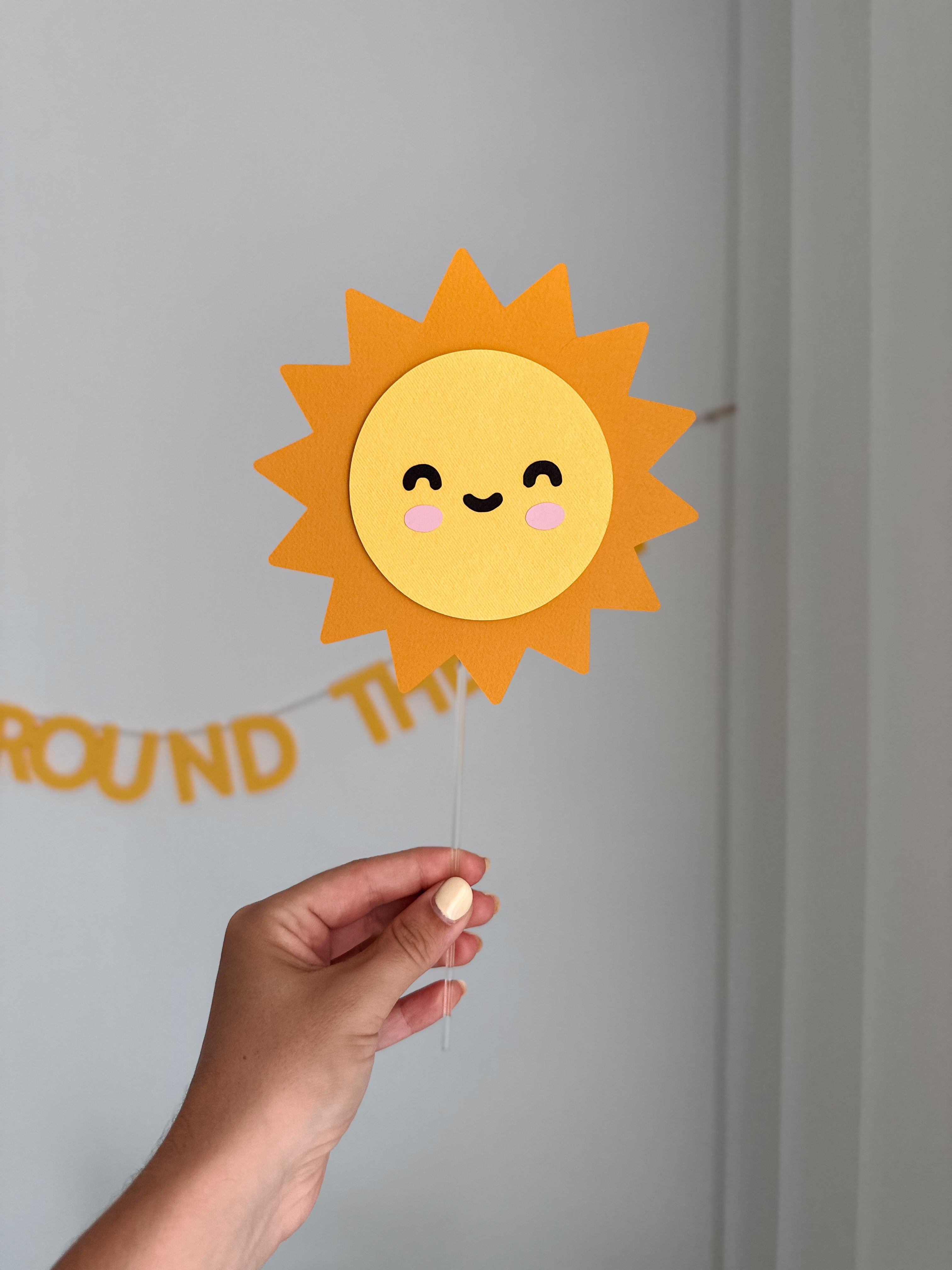 Sol x Trips | Topo de bolo simples