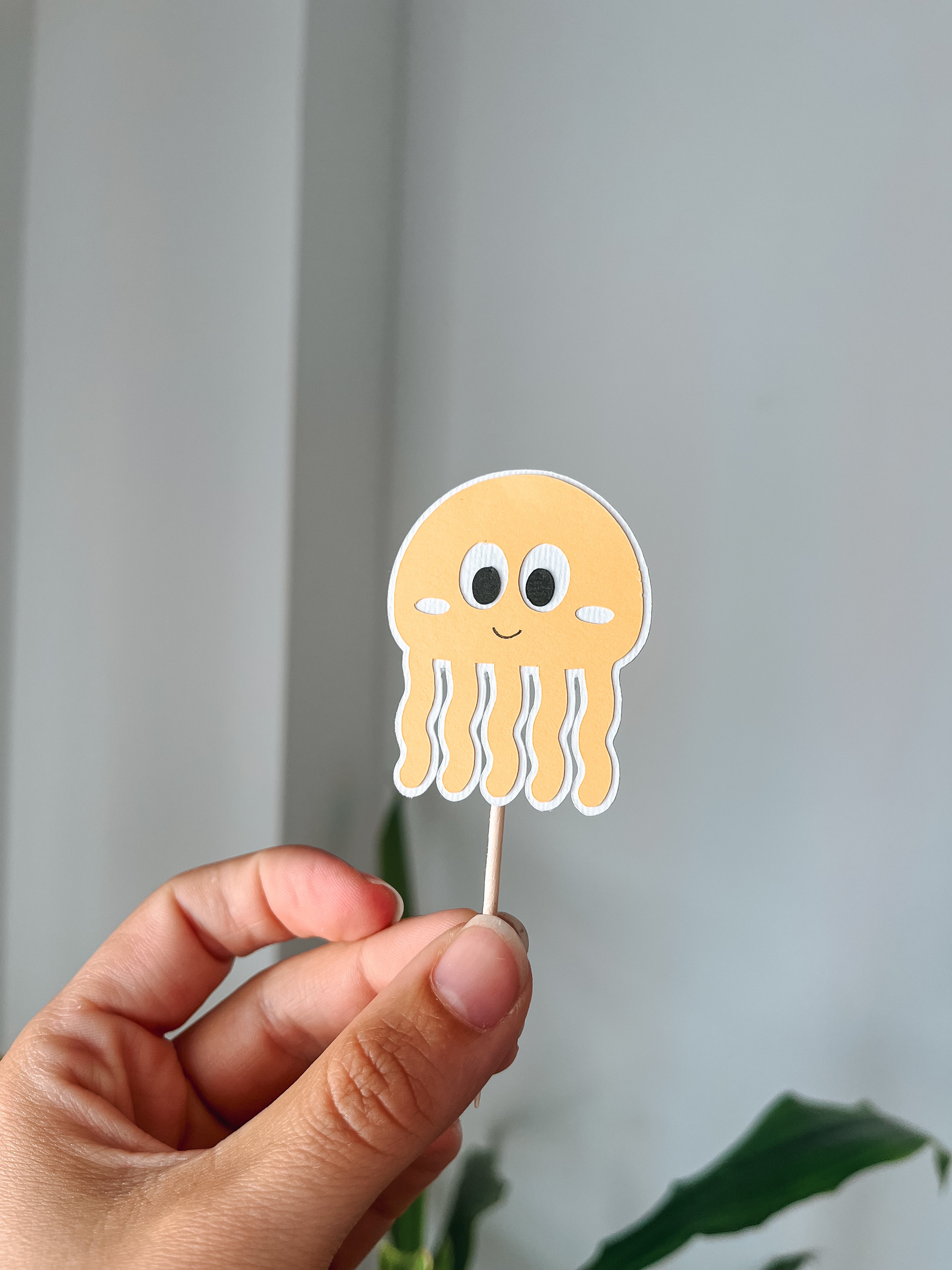 Fundo do mar | Mini toppers tema