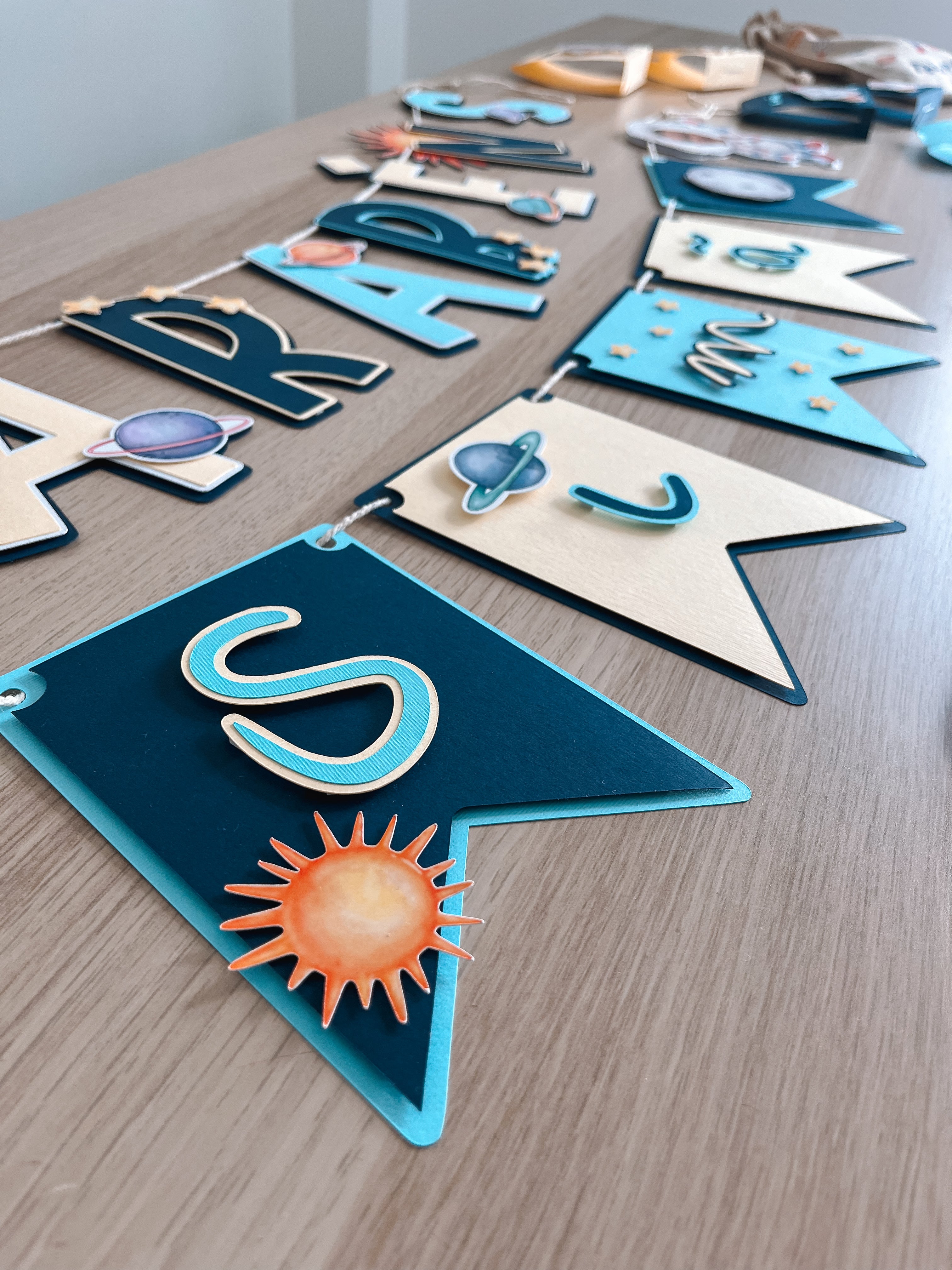 Espaço | Bandeirola nome