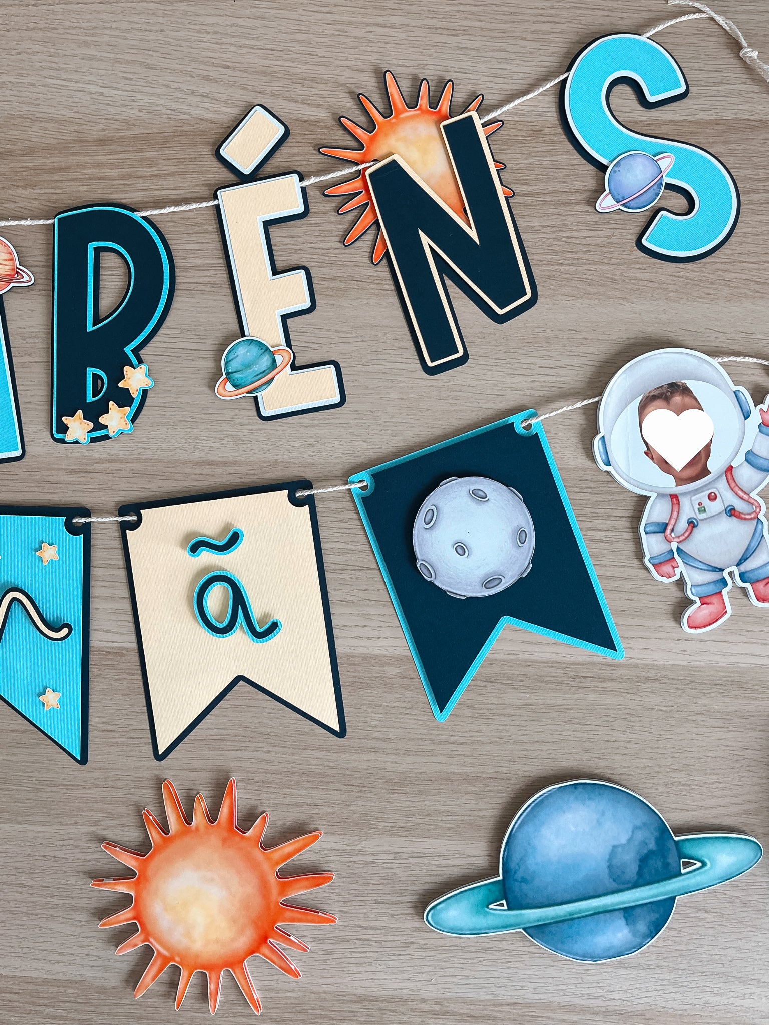 Espaço | Bandeirola nome