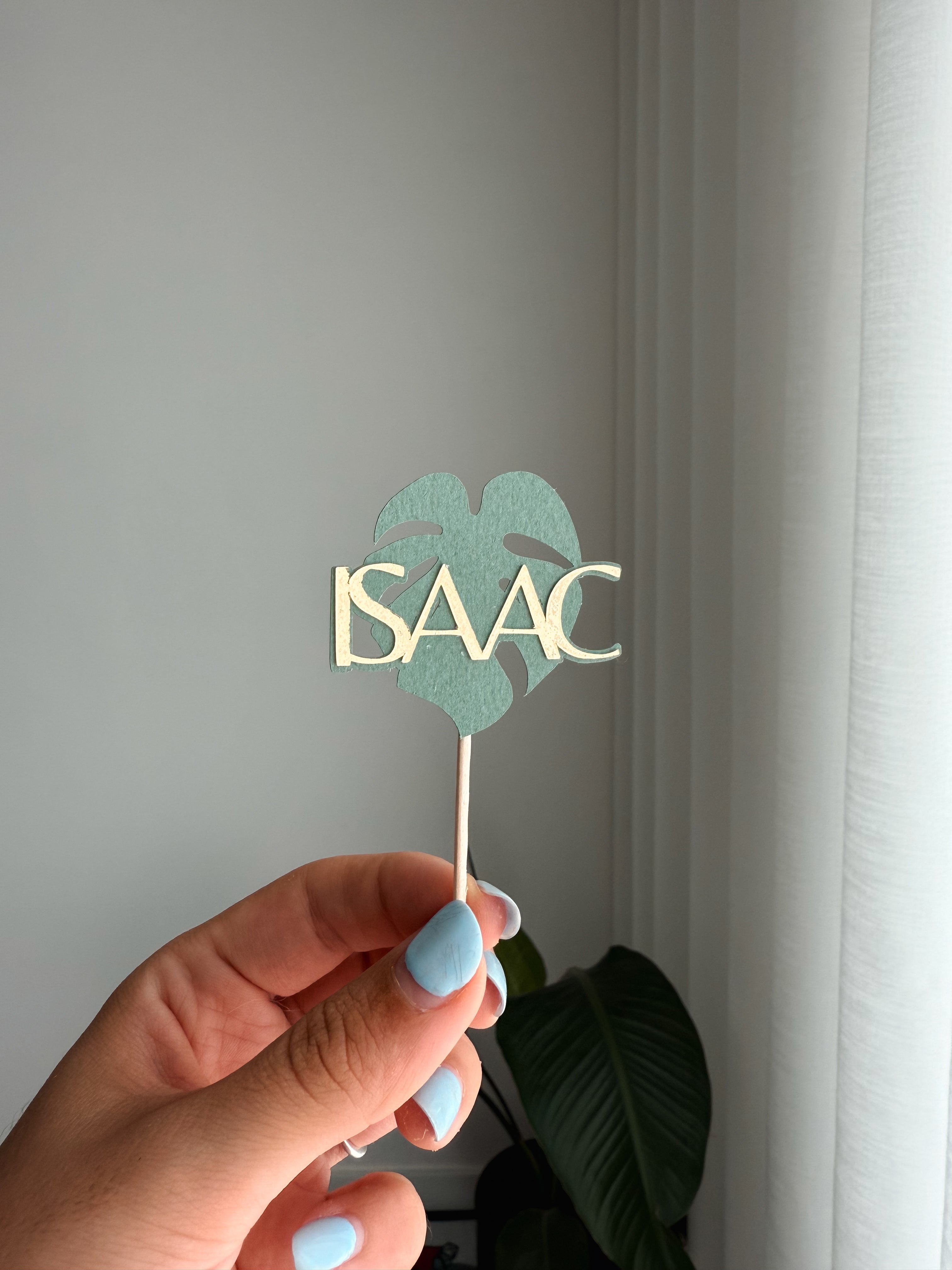 Animais gold | Mini toppers tema