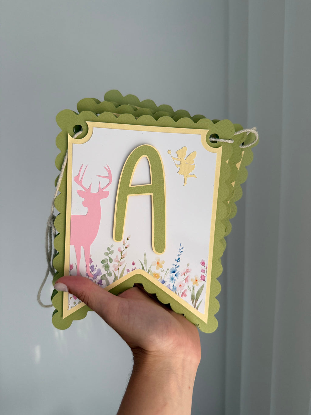 Bosque encantado | Bandeirola nome