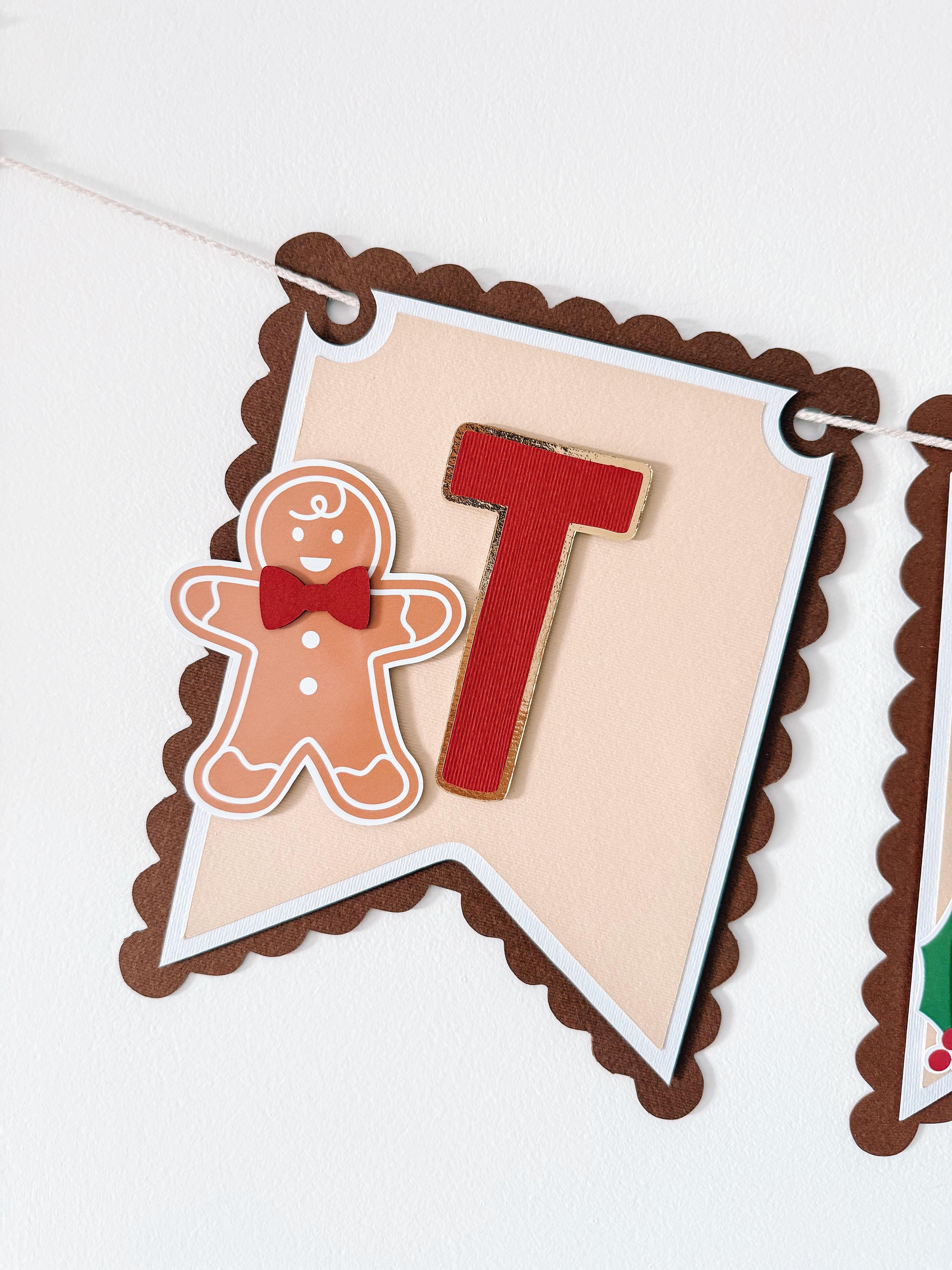 Gingerbread | bandeirola nome