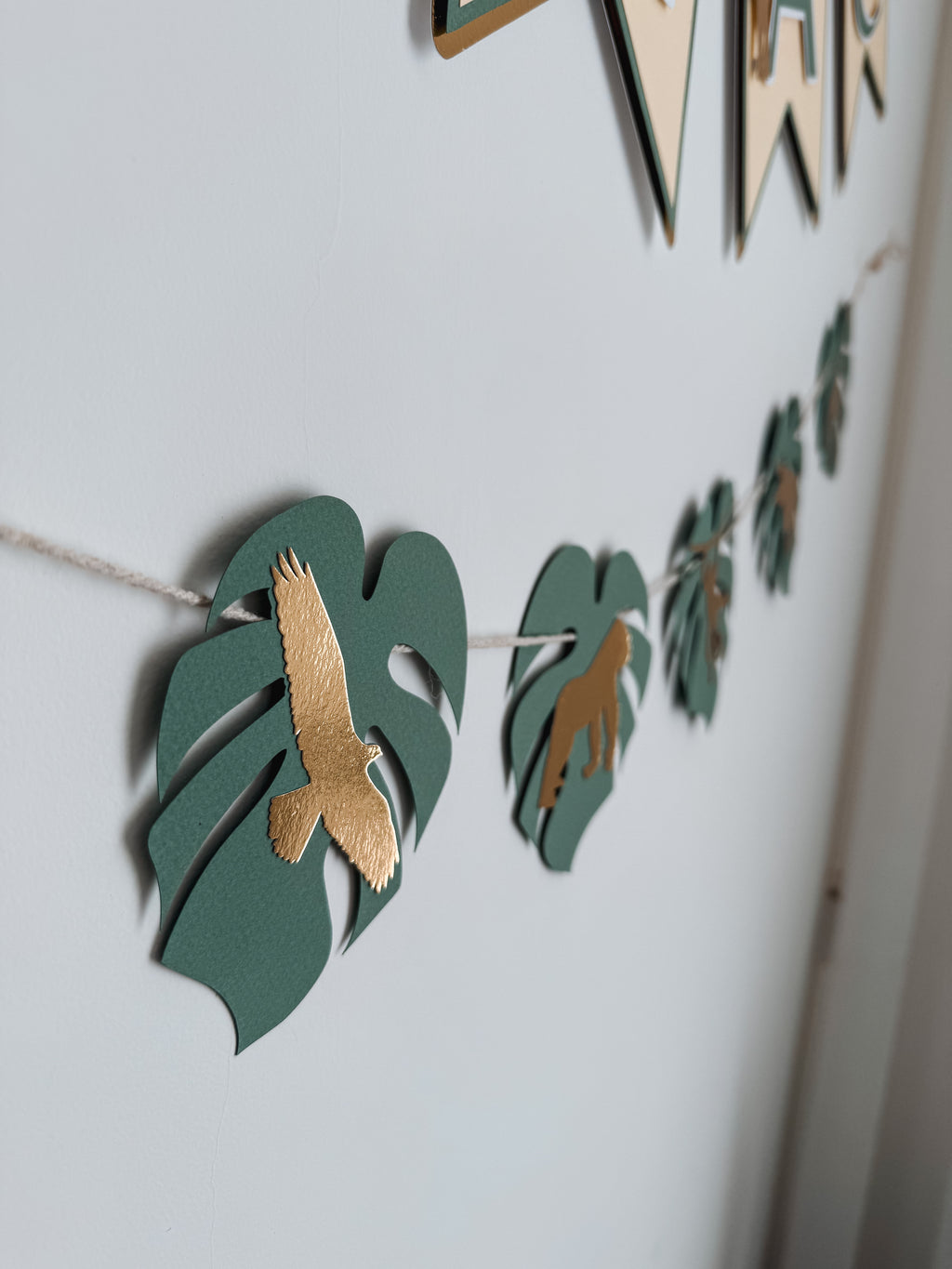 Animais gold | Bandeirola tema