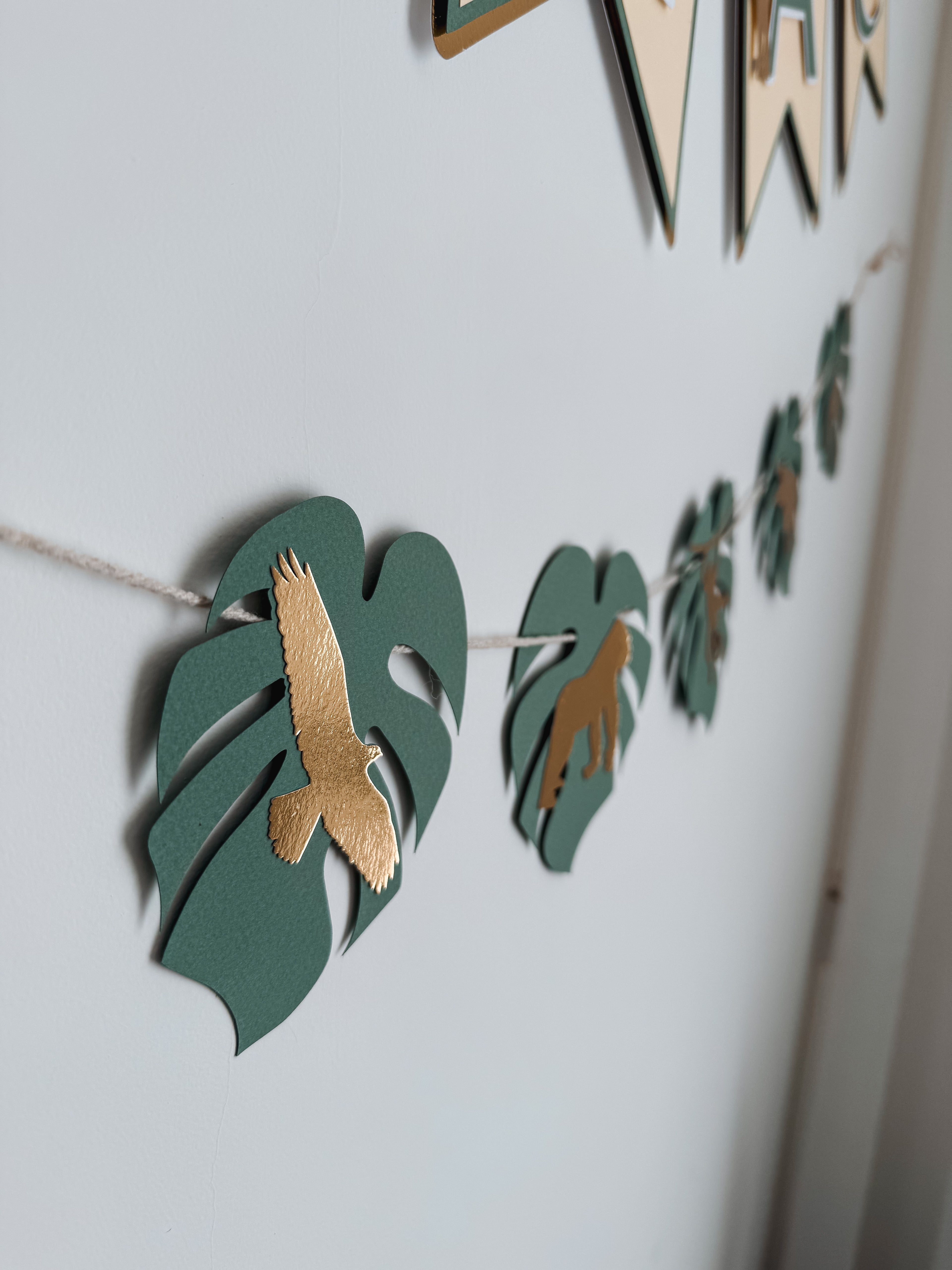 Animais gold | Bandeirola tema