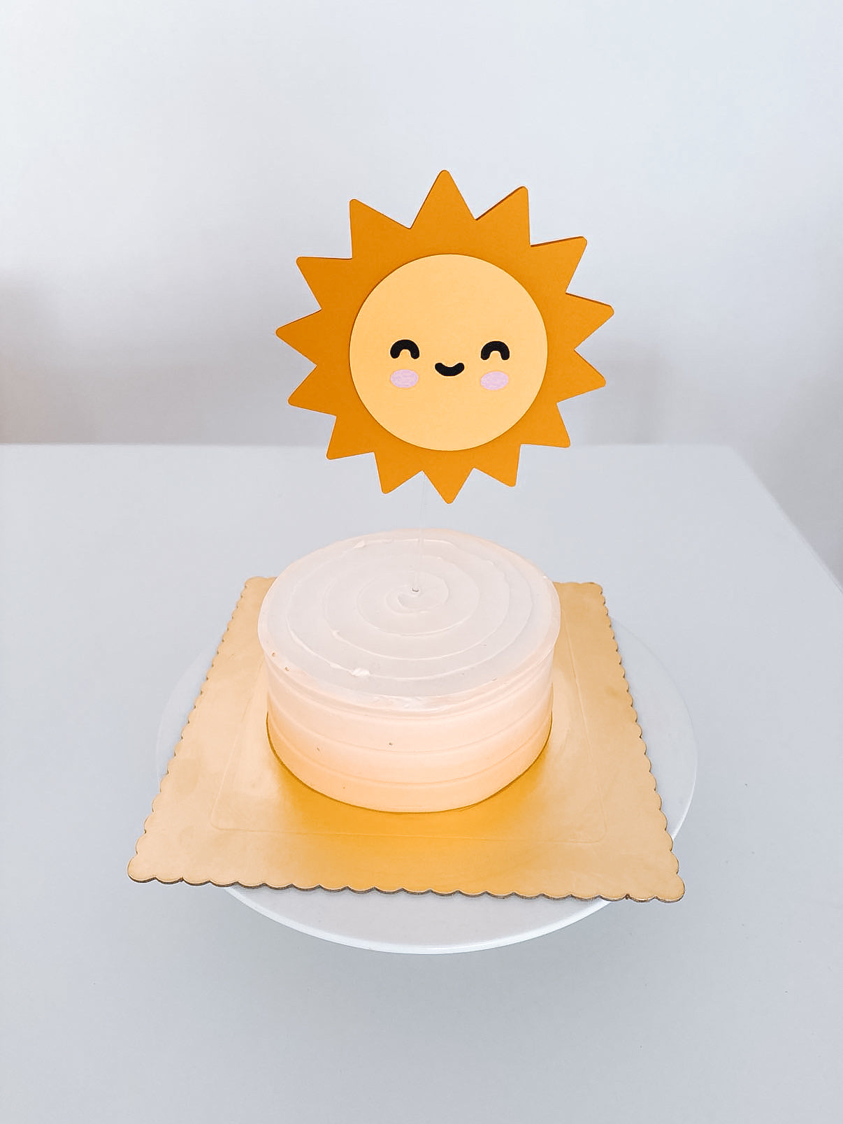 Sol x Trips | Topo de bolo simples