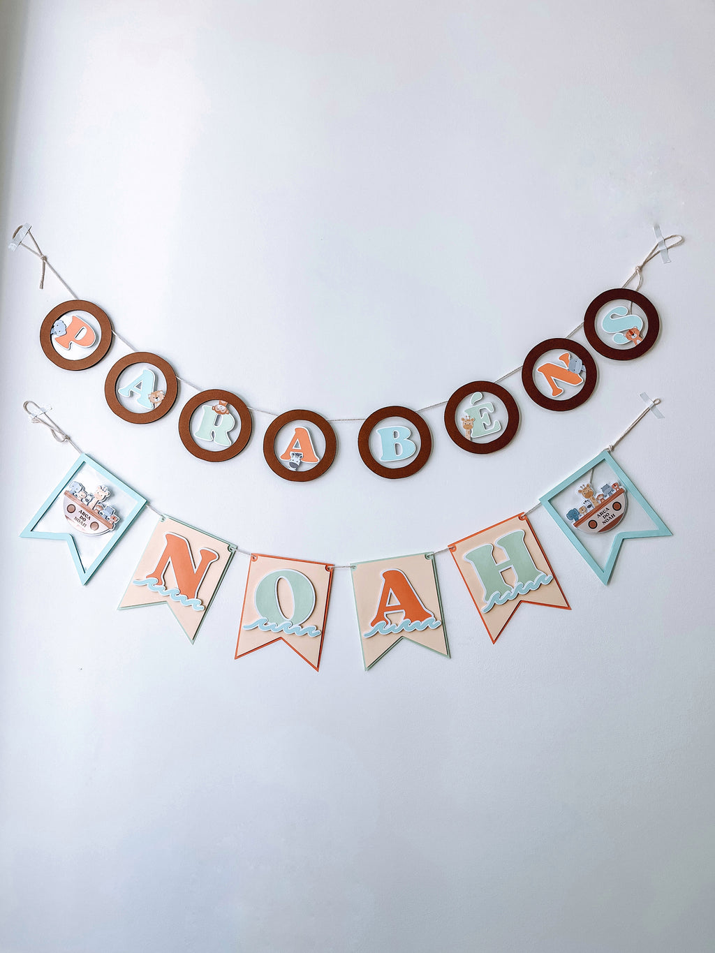 Arca | Bandeirola parabéns