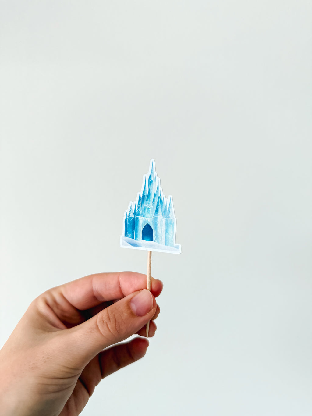 Princesas do Inverno| Mini toppers tema