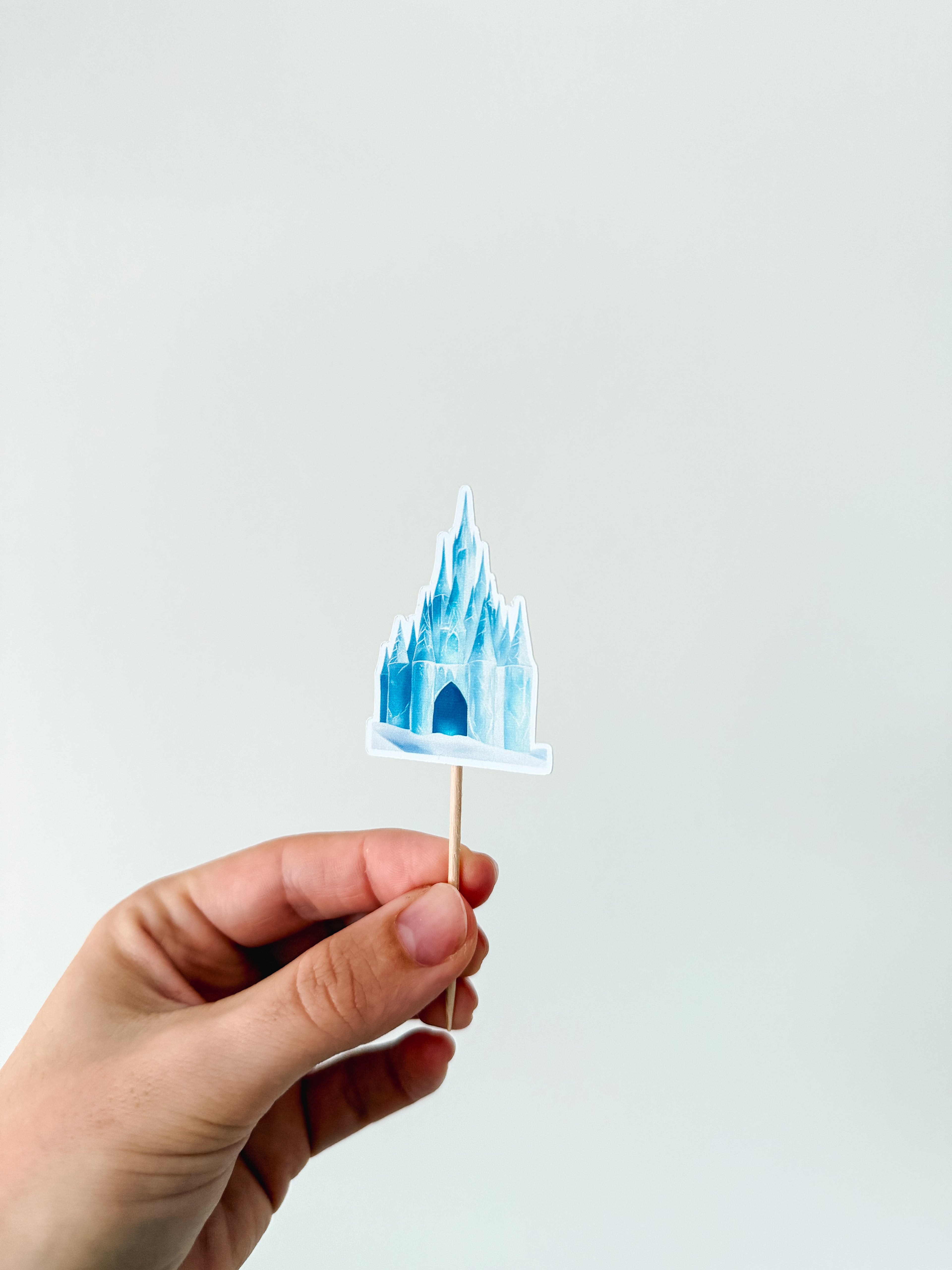 Princesas do Inverno| Mini toppers tema