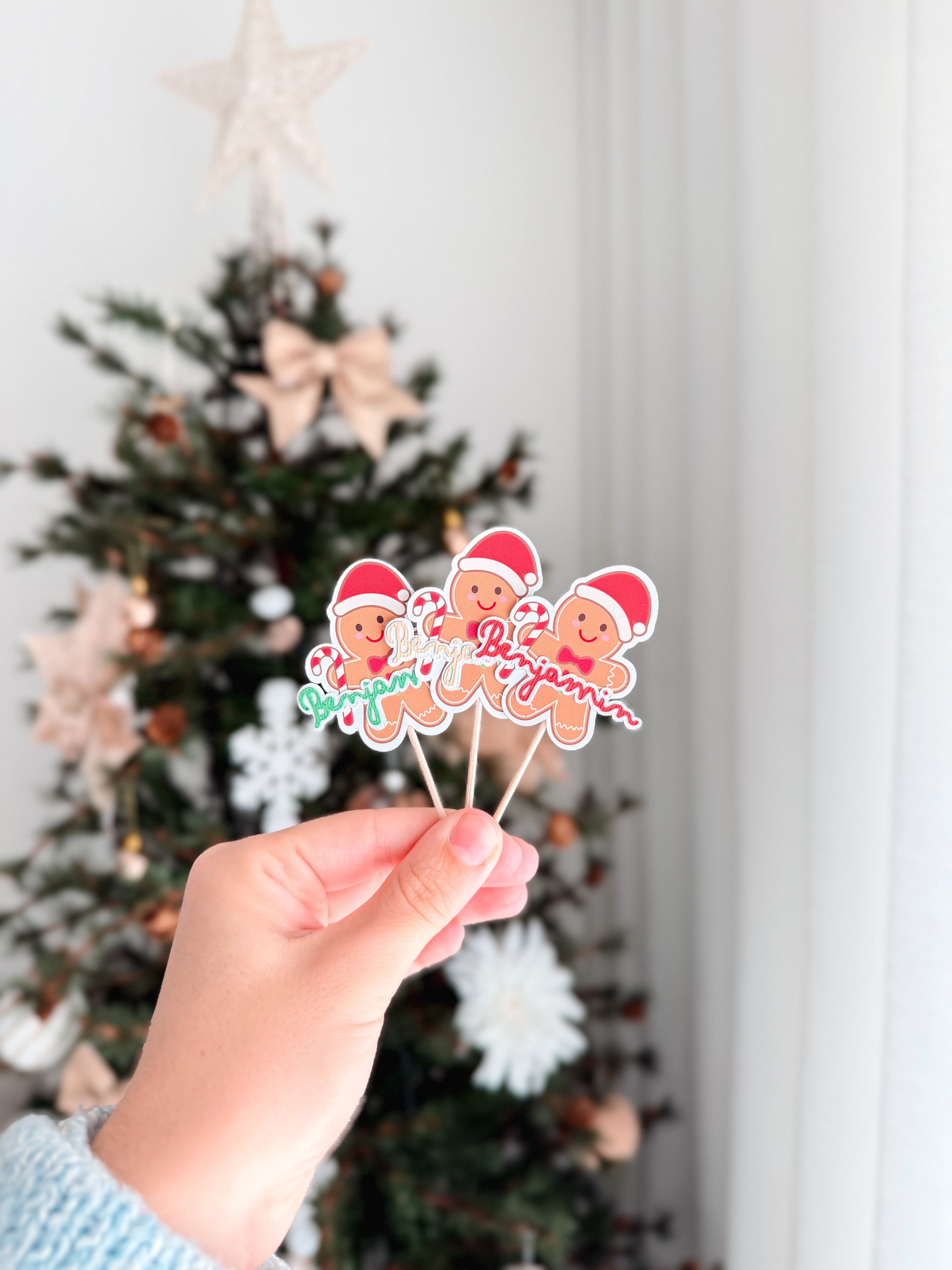Gingerbread 2 | mini toppers tema