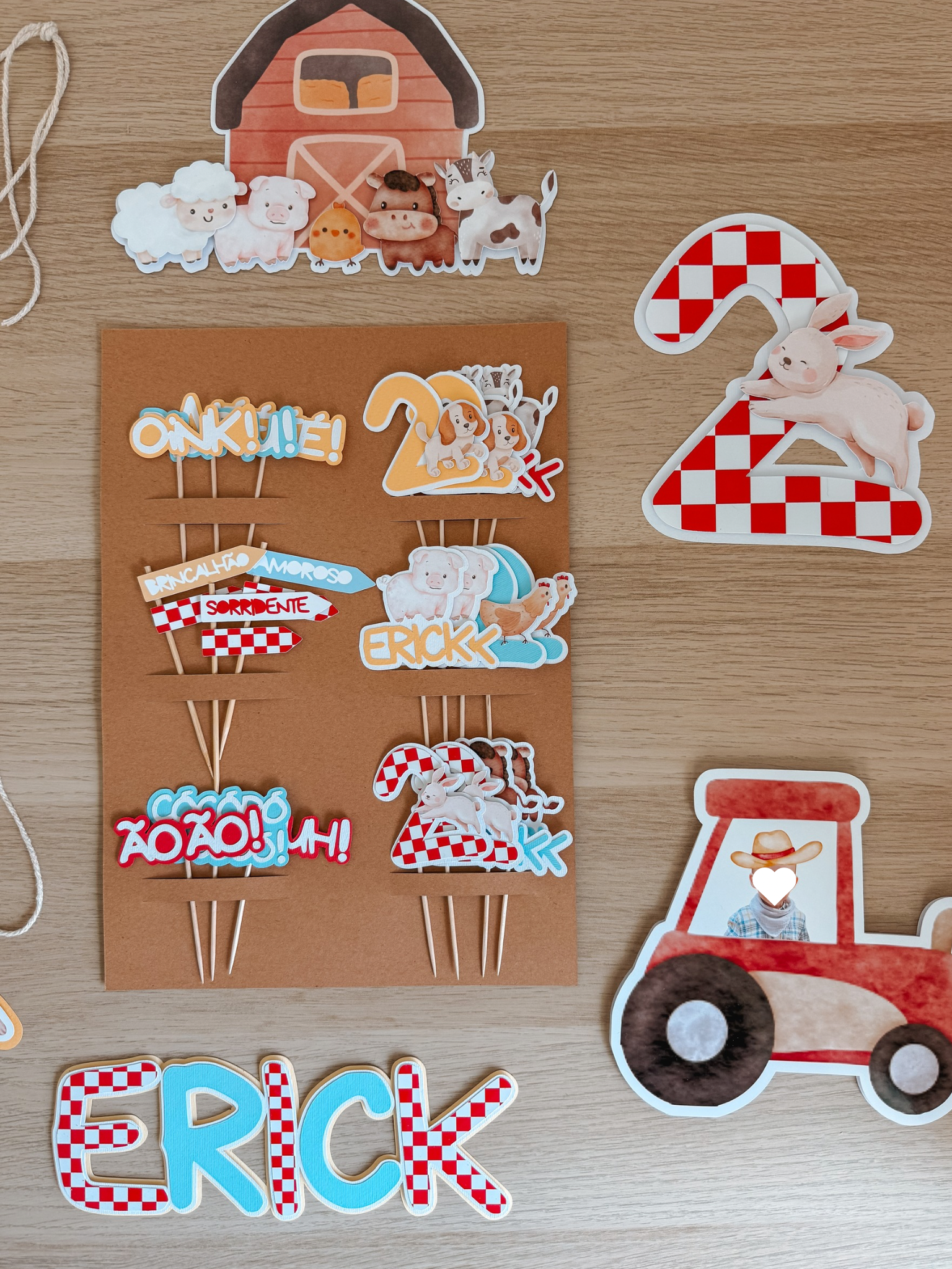 Animais da quinta | Elementos decorativos