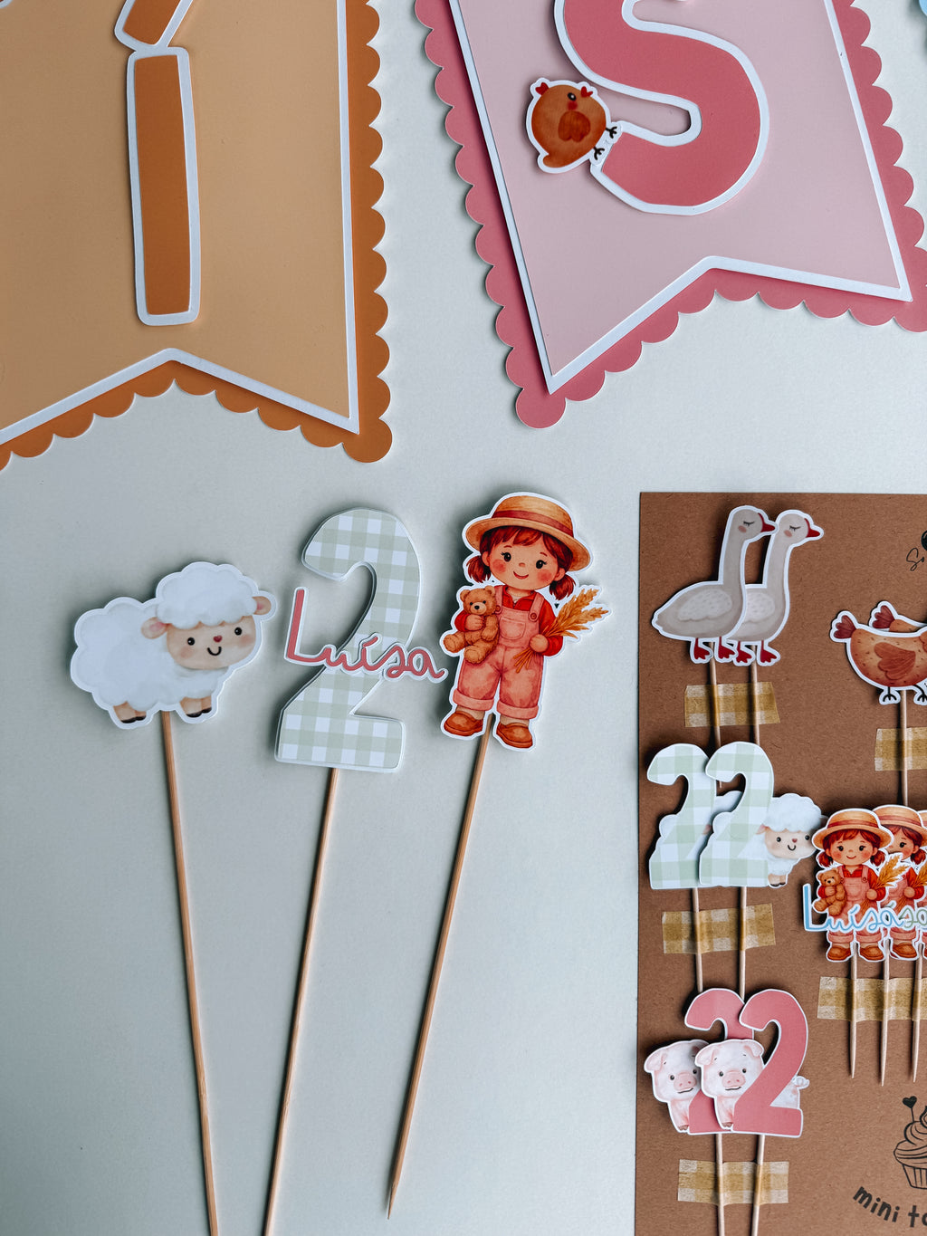 Quinta menina | maxi toppers